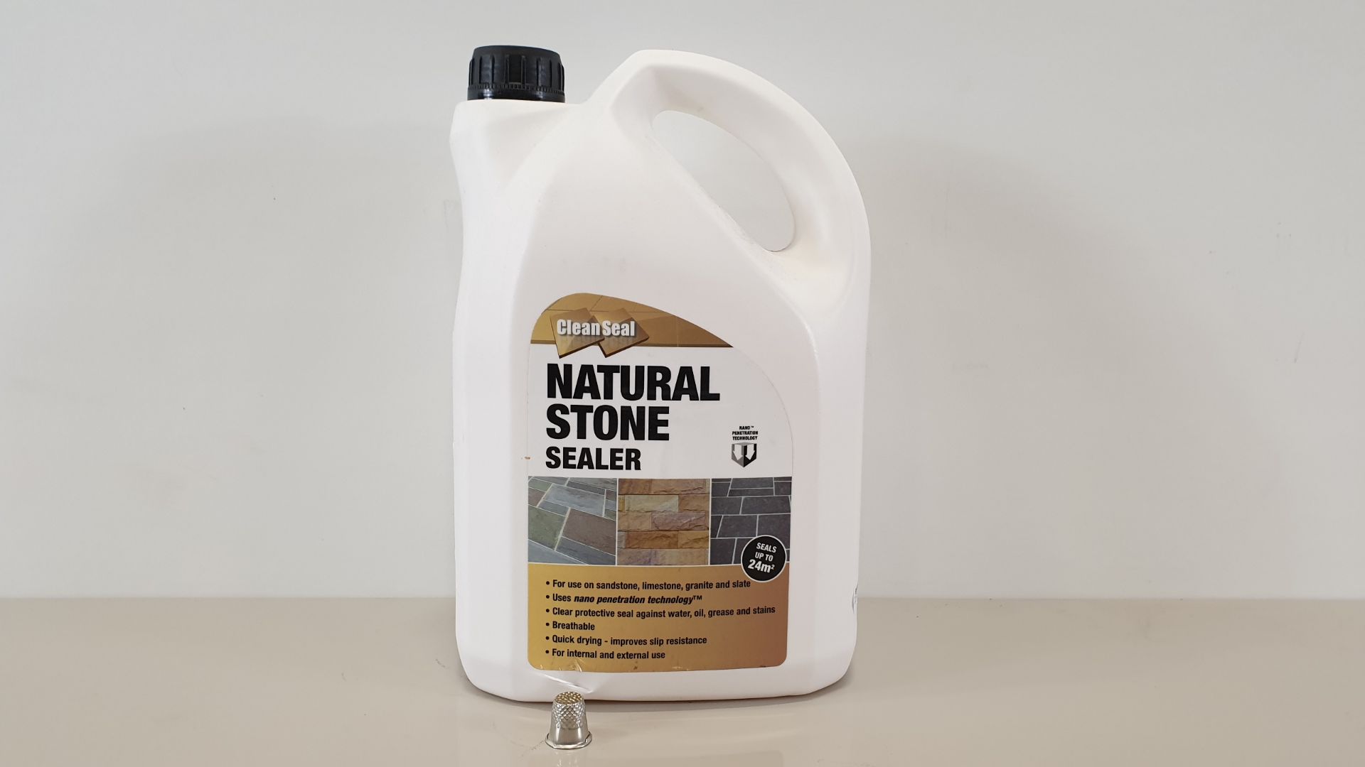 16 X 4 LITRE CLEANSEAL NATURAL STONE SEALER - IN 4 CARTONS (EACH CLEANS UP TO 24 M/2)