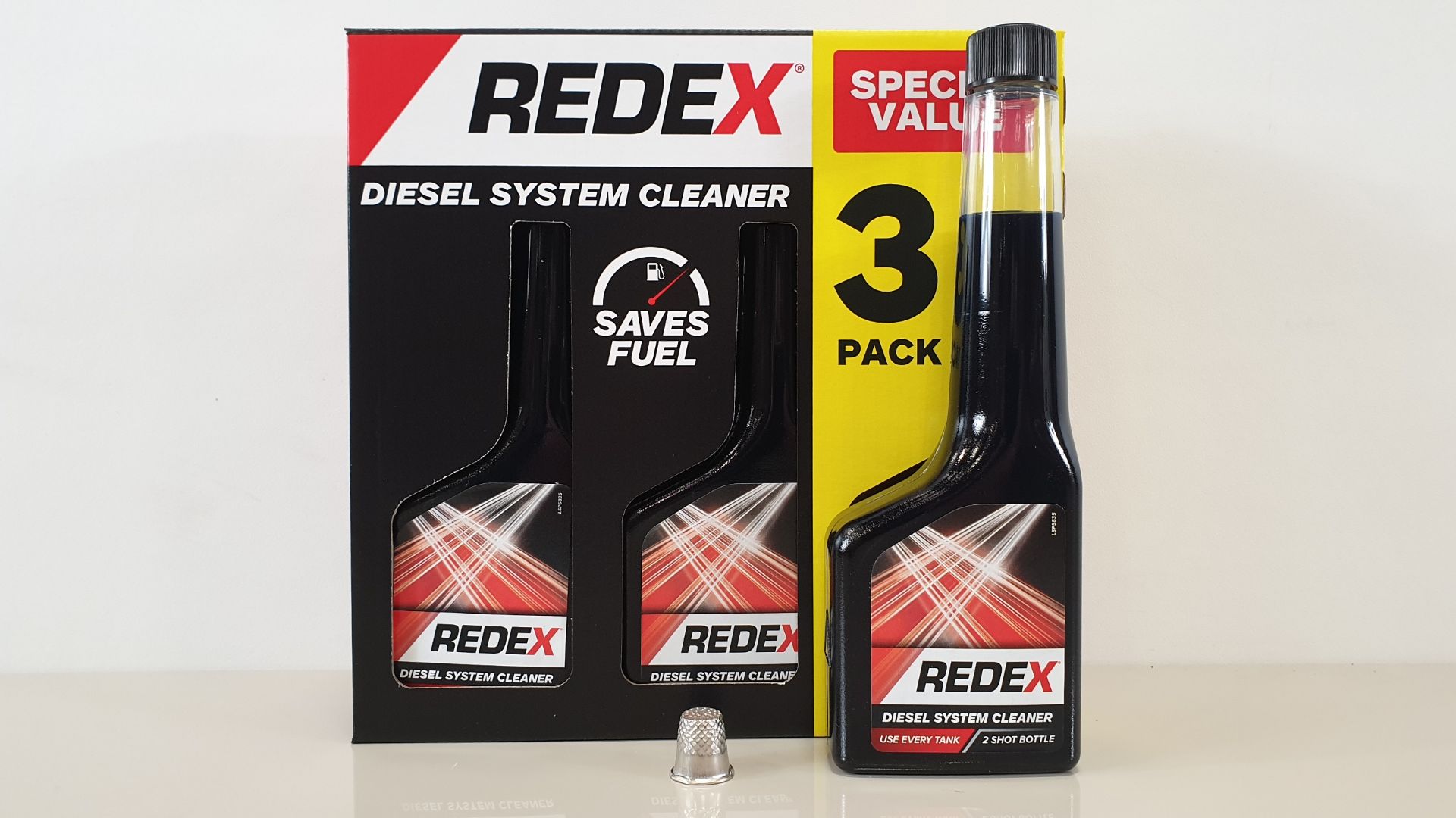 18 X PACKS OF 3 250 ML REDEX DIESEL SYSTEM CLEANER - IN 3 CARTONS (RADD0007A)