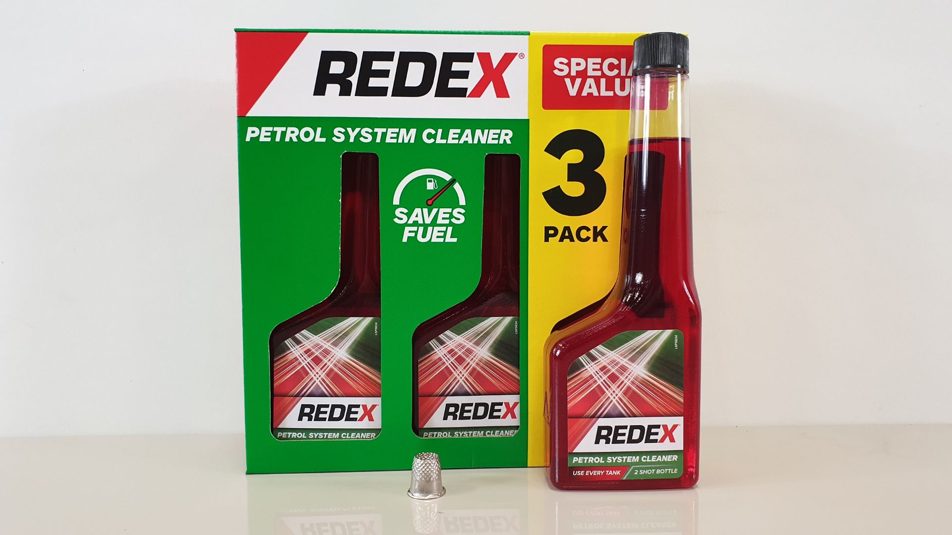 18 X PACKS OF 3 250 ML REDEX PETROL SYSTEM CLEANER - IN 3 CARTONS (RADD0006A)