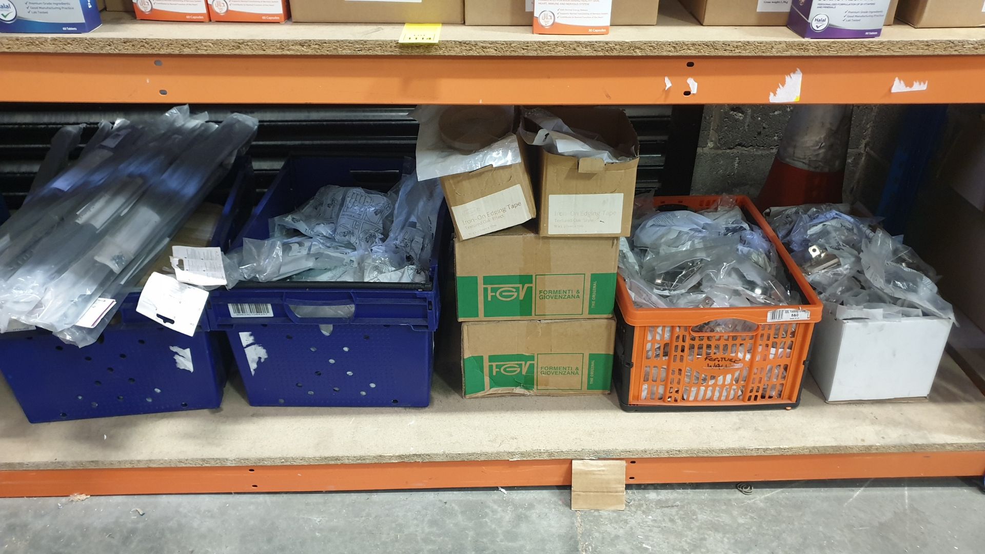 (LOT FOR THURSDAY 28TH MAY AUCTION 12 NOON) B & Q TRADE LOT ON ONE SHELF - LARGE QTY OF SOFT DOOR