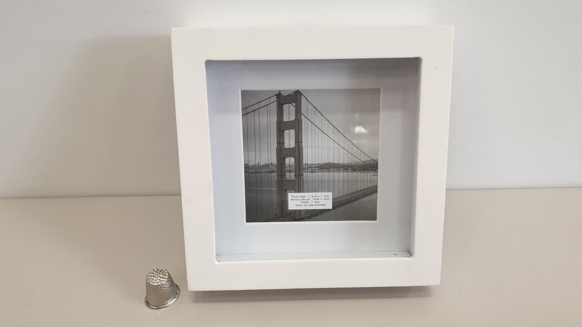 36 X SHADOW BOX FRAME PICTURES (12 X 12CM WITHOUT MOUNT) - IN 1 CARTON