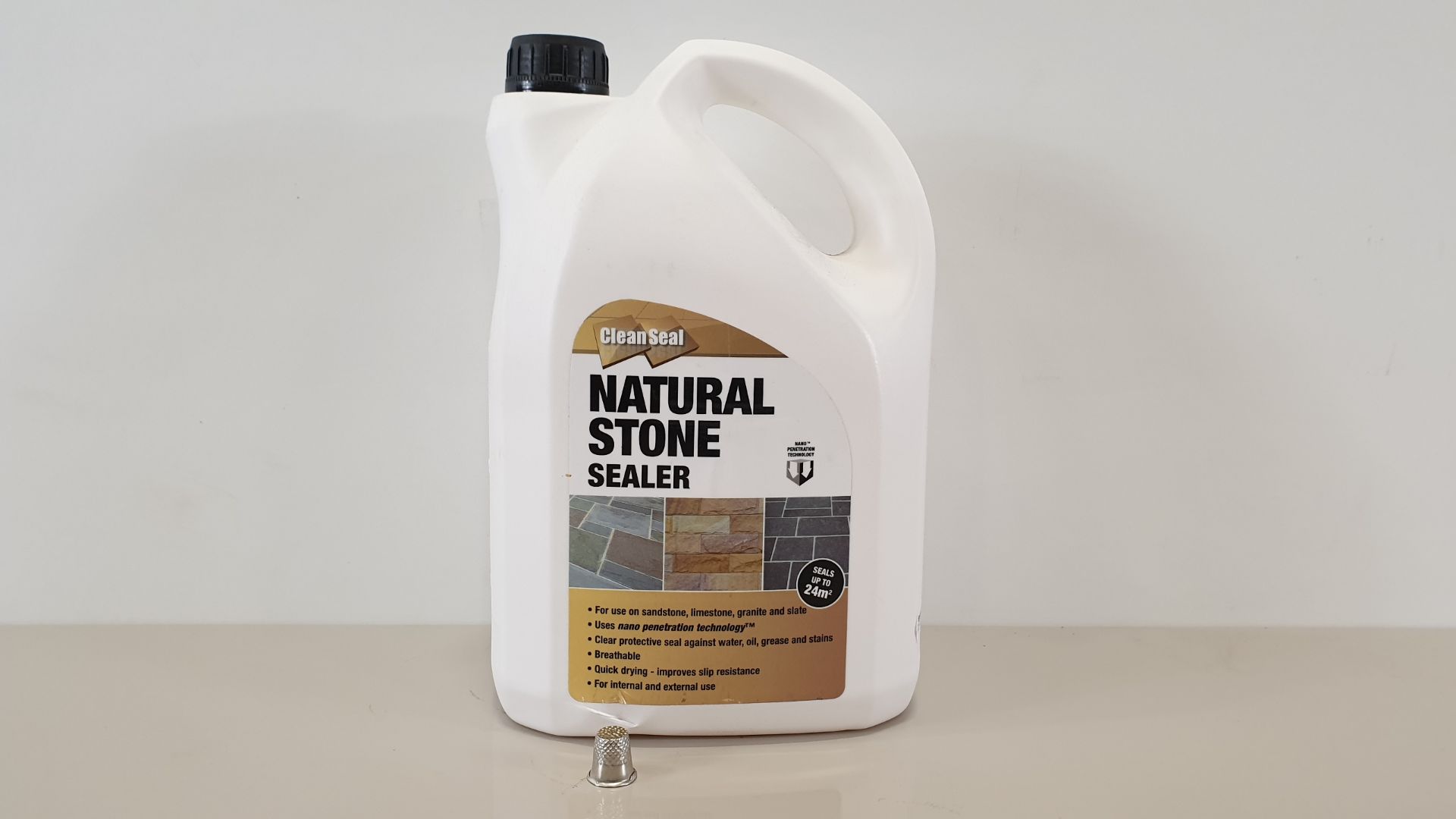 16 X 4 LITRE CLEANSEAL NATURAL STONE SEALER - IN 4 CARTONS (EACH CLEANS UP TO 24 M/2)