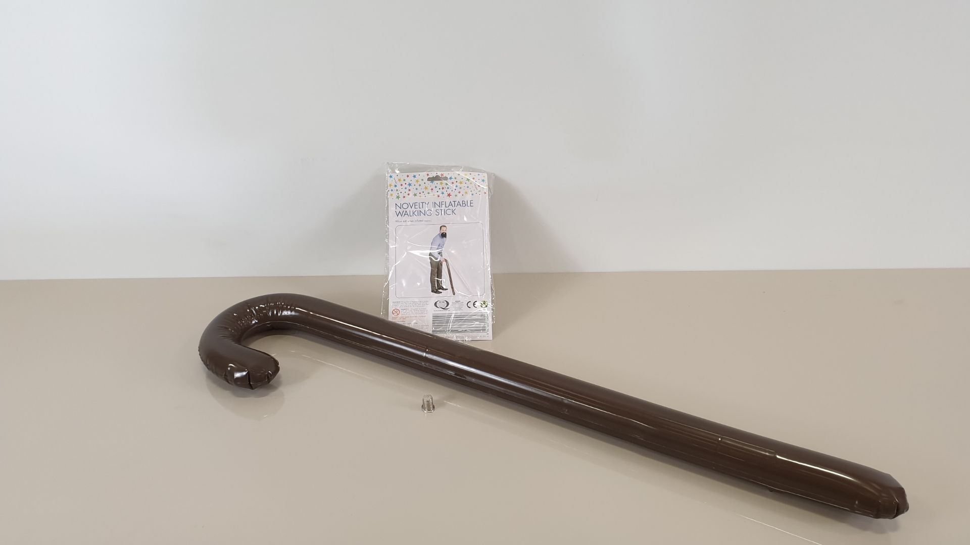 648 X NOVELTY INFLATING WALKING STICKS - BRAND NEW IN 27 CARTONS