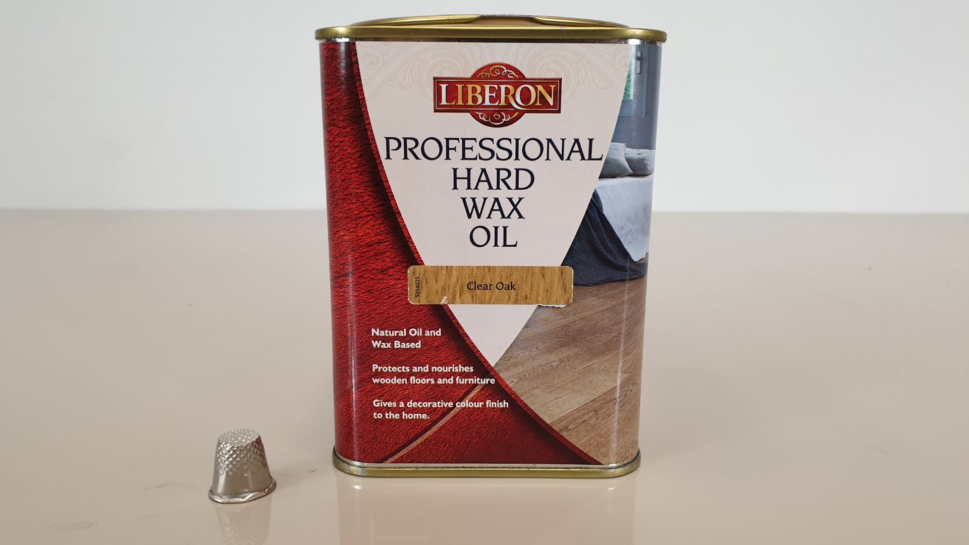 (LOT FOR THURSDAY 28TH MAY AUCTION) 20 X LIBERON 1 LITRE PROFESSIONAL HARD WAX OIL - CLEAR OAK