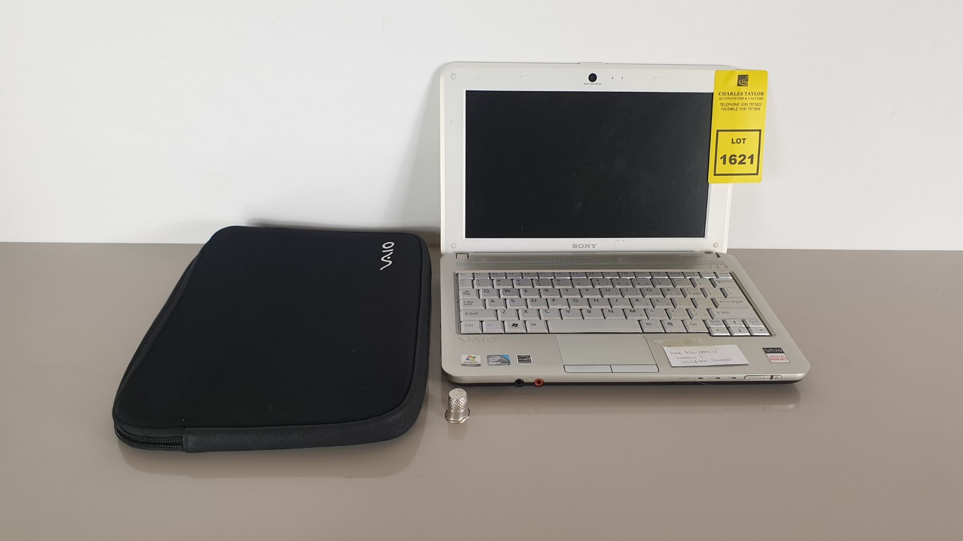 (LOT FOR THURSDAY 28TH MAY AUCTION) SONY VAIO PCG-21314 W NETBOOK - 320GB HDD WITH WINDOWS 7 (