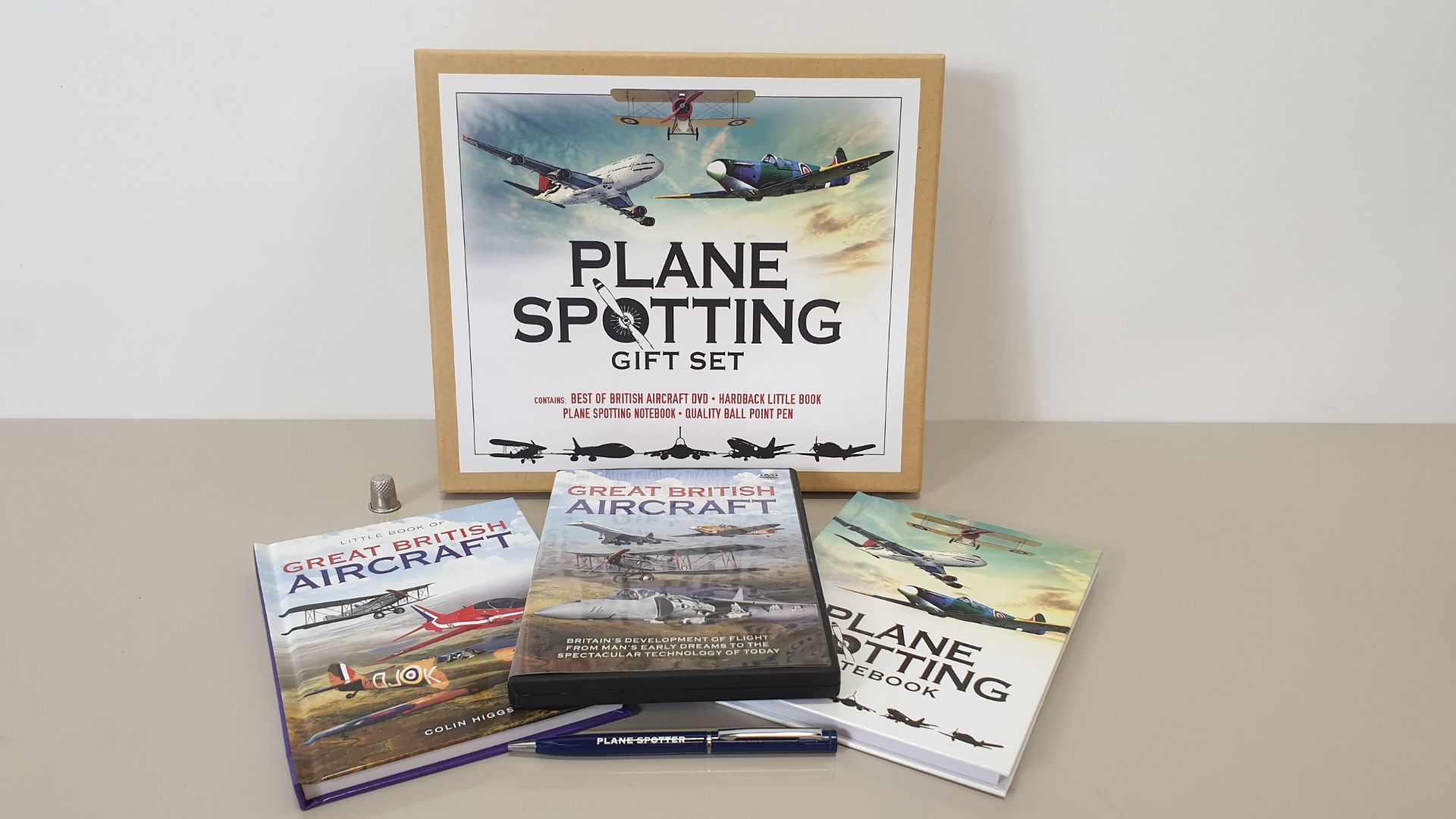 120 X BRAND NEW PLANE SPOTTING GIFT SETS IN 12 BOXES