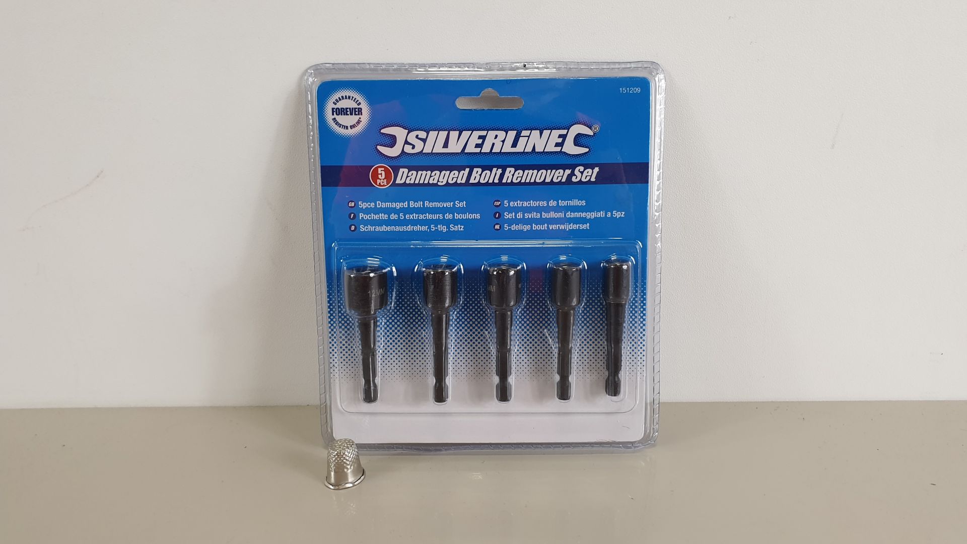 40 X BRAND NEW SILVERLINE 5PC DAMAGED BOLT REMOVER SETS IN 2 BOXES