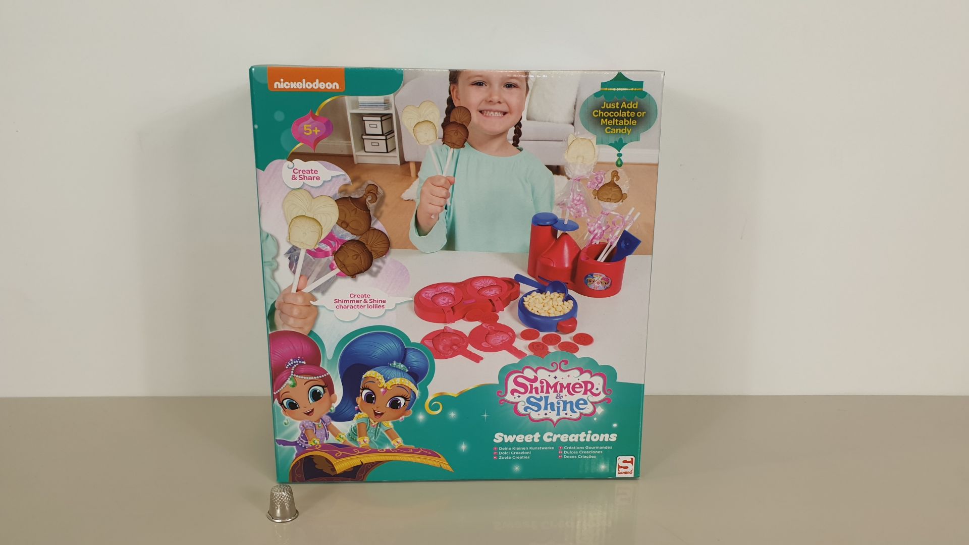 18 X BRAND NEW BOXED NICKELODEON SHIMMER AND SHINE SWEET CREATIONS IN 3 BOXES