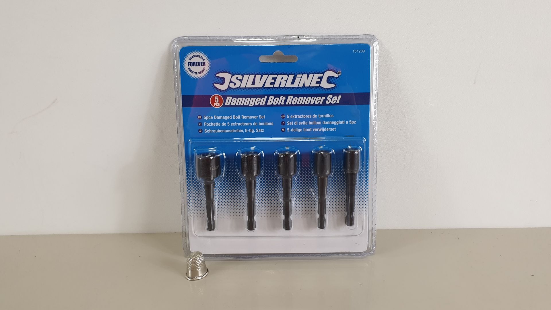 40 X BRAND NEW SILVERLINE 5PC DAMAGED BOLT REMOVER SETS IN 2 BOXES