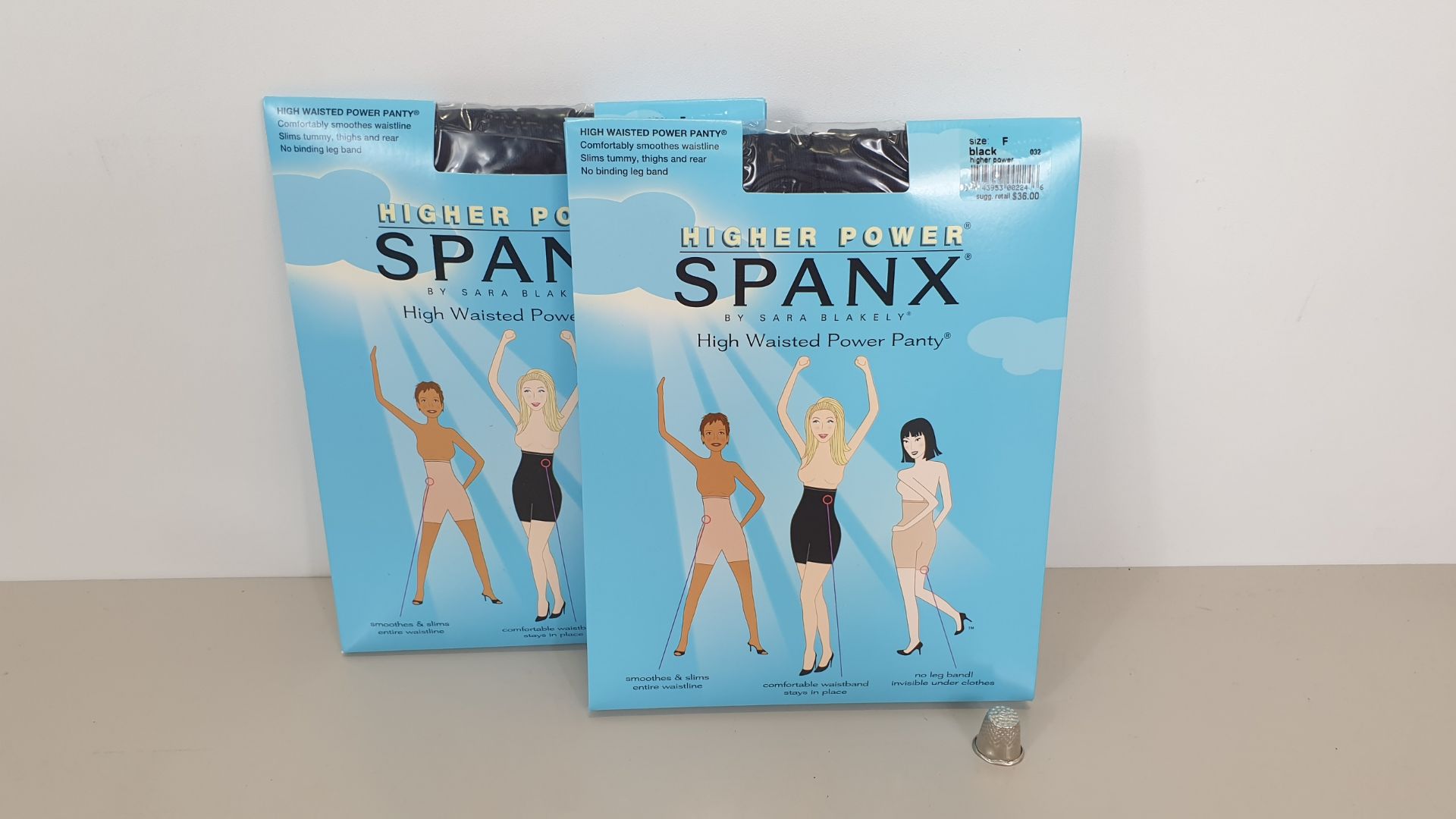 9 X BRAND NEW SPANX HIGHER POWER HIGH WAISTED PANTYS SIZE F RRP $36.00