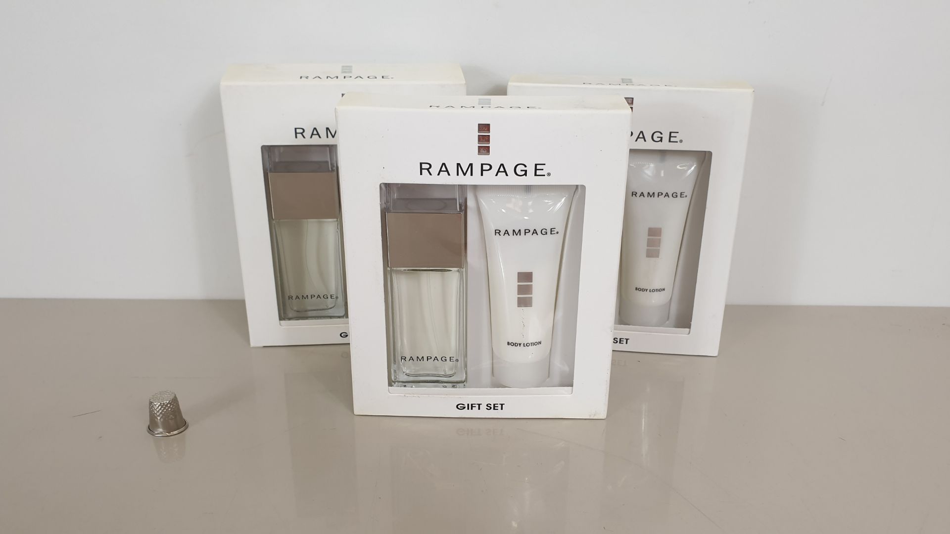 10 X BRAND NEW BOXED RAMPAGE GIFT SETS WITH EAU DE PARFUM AND BODY LOTION