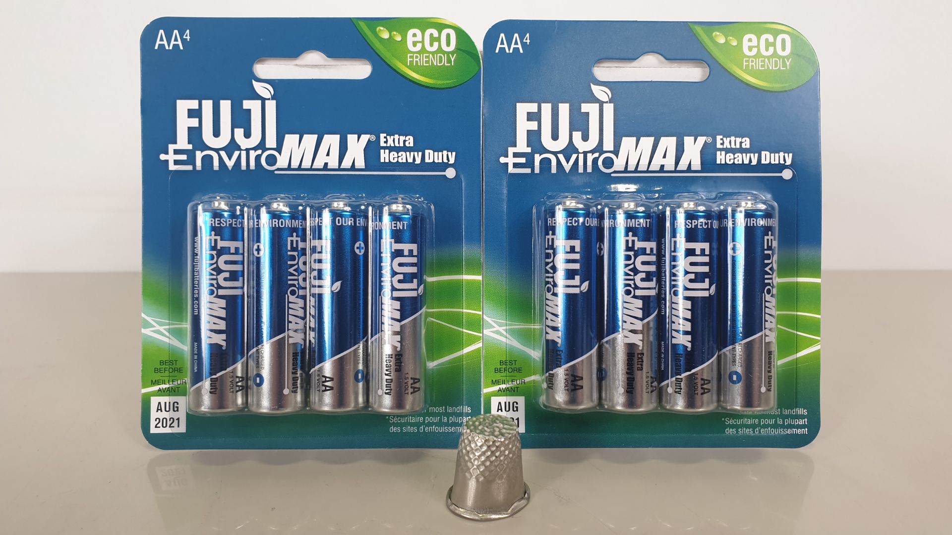 144 X BRAND NEW 4 PACK FUJI ENVIROMAX EXTRA HEAVY DUTY AA ECO FRIENDLY BATTERIES (RETAIL