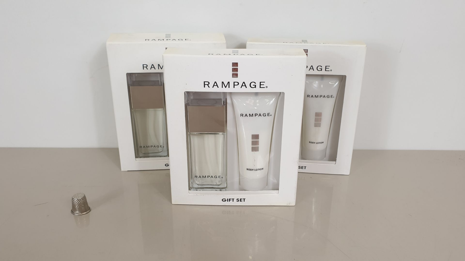 10 X BRAND NEW BOXED RAMPAGE GIFT SETS WITH EAU DE PARFUM AND BODY LOTION