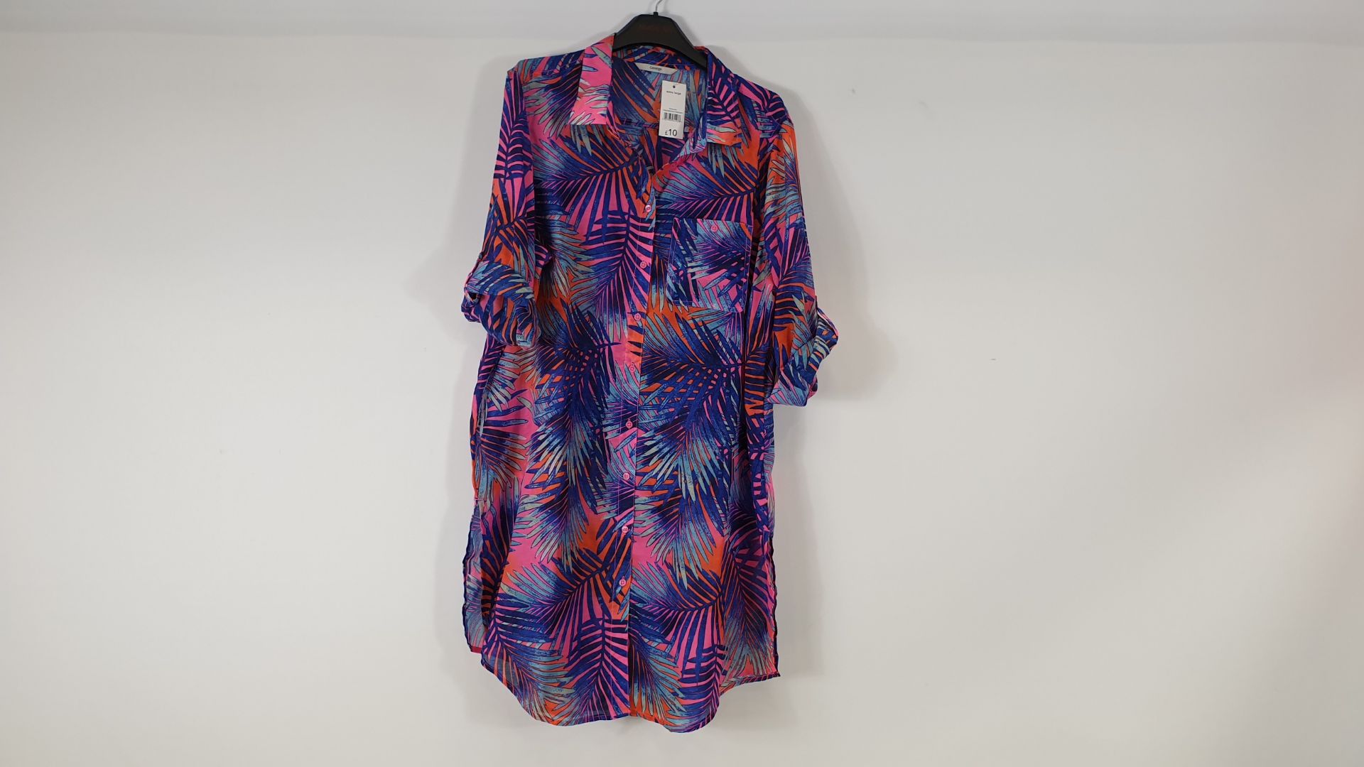 120 X BRAND NEW MULTI COLOURED BEACH SHIRTS BY GEORGE - SIZE L - (28911) RRP £10 EACH - IN 2