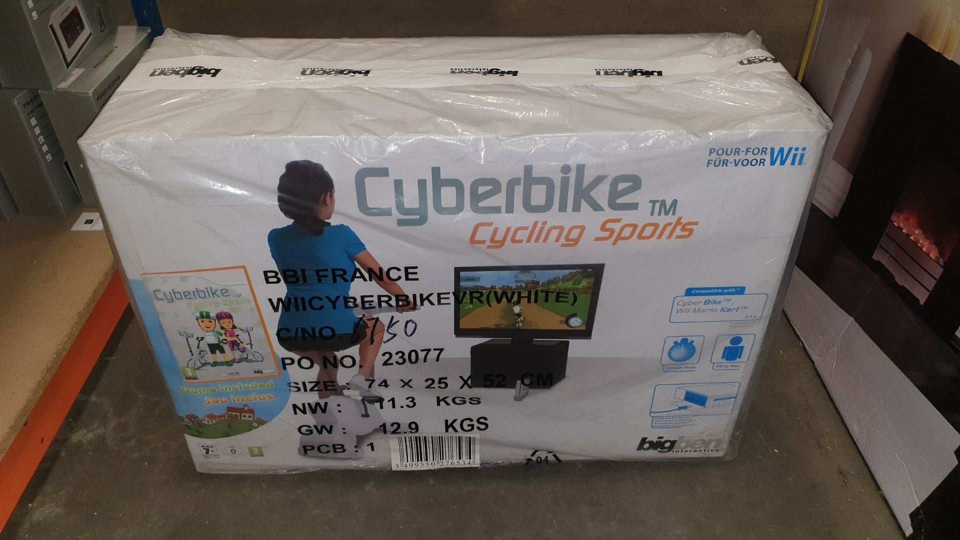 CYBERBIKE CYCLING SPORTS FOR Wii BY BIG BEN - BOXED