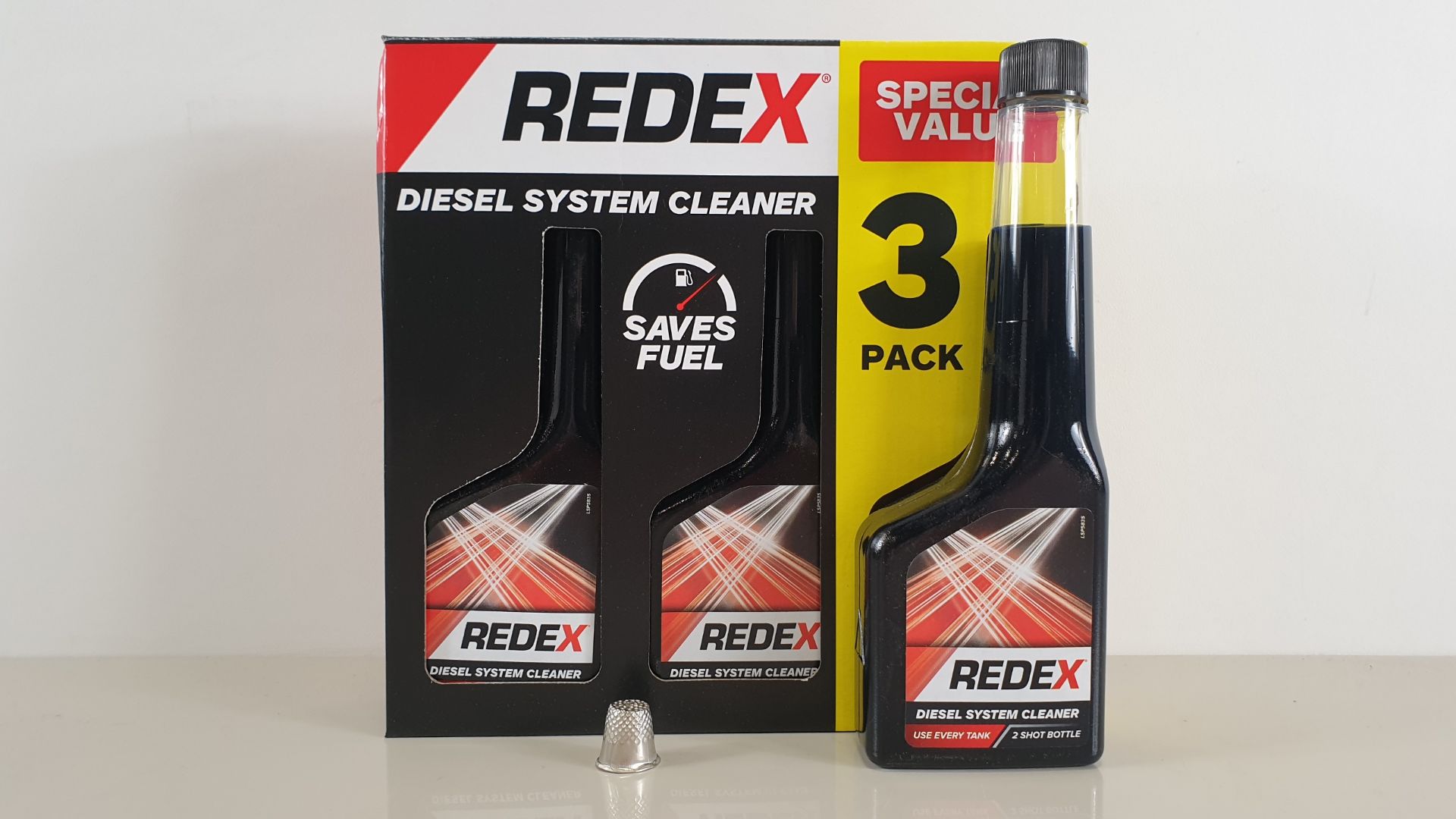 18 X PACKS OF 3 250 ML REDEX DIESEL SYSTEM CLEANER - IN 3 CARTONS (RADD0007A)