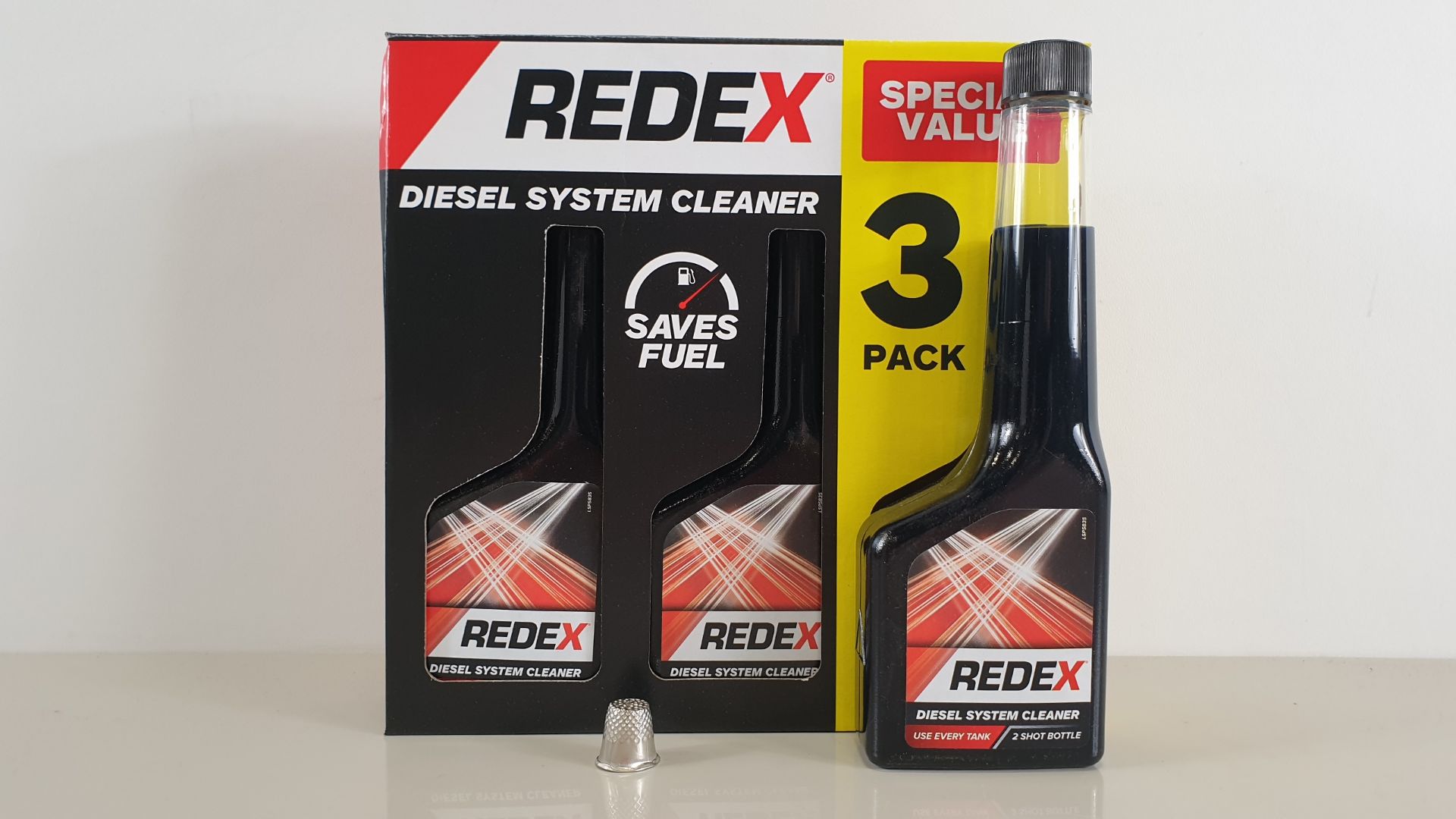 18 X PACKS OF 3 250 ML REDEX DIESEL SYSTEM CLEANER - IN 3 CARTONS (RADD0007A)