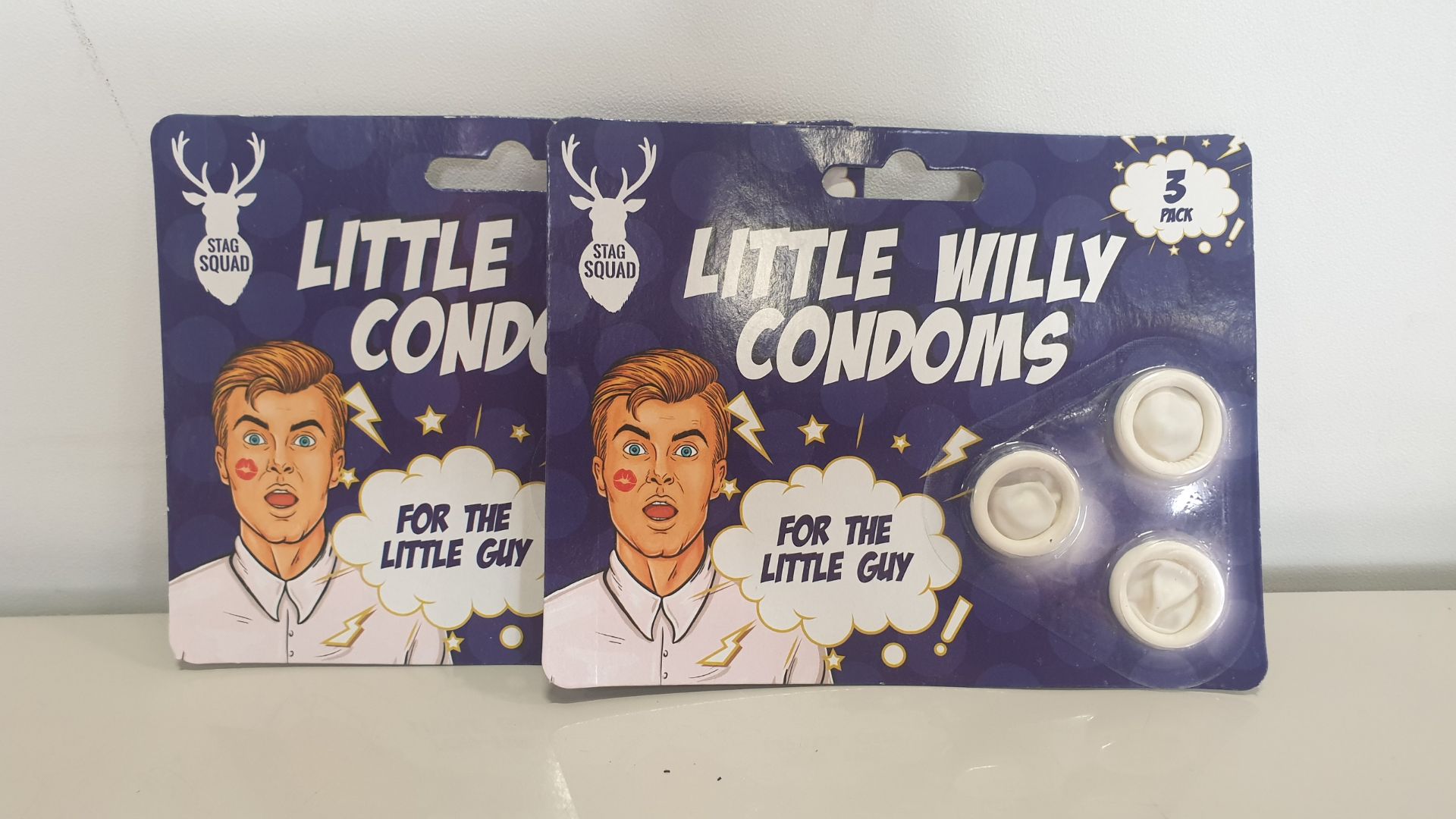 288 X LITTLE WILLY CONDOMS - IN 12 CARTONS OF 24 PCS