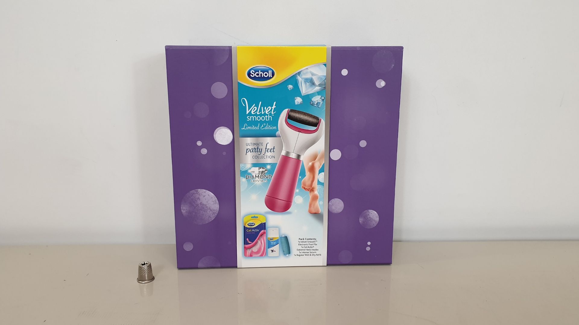 6 X BRAND NEW SCHOLL VELVET SMOOTH LIMITED EDITION ULTIMATE PARTY FEET COLLECTION - IN ONE BOX