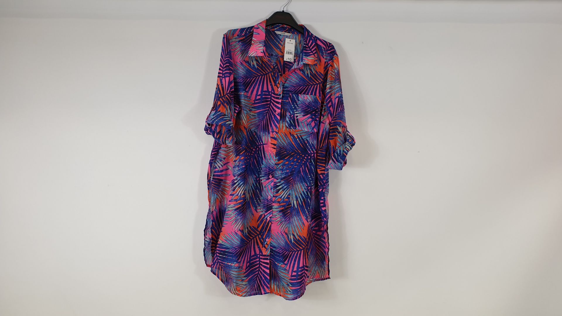 100 X BRAND NEW MULTI COLOURED BEACH SHIRTS BY GEORGE - SIZE XL - (28911) RRP £10 EACH - IN 1