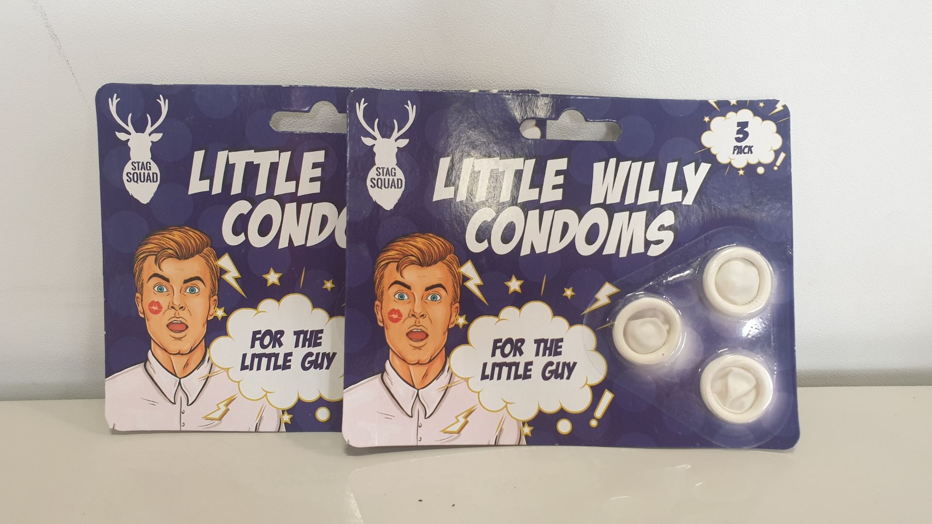 288 X LITTLE WILLY CONDOMS - IN 12 CARTONS OF 24 PCS