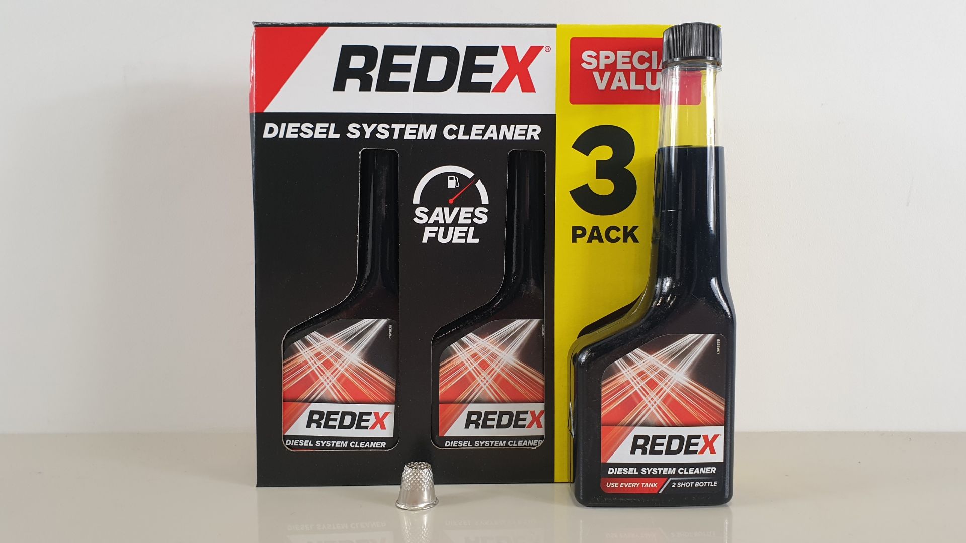 18 X PACKS OF 3 250 ML REDEX DIESEL SYSTEM CLEANER - IN 3 CARTONS (RADD0007A)