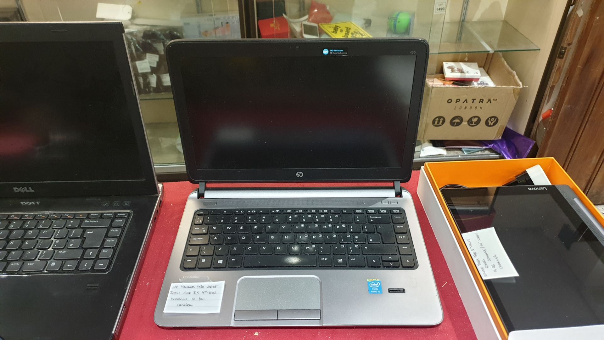 HP PROBOOK 430 LAPTOP INTEL CORE I5 4TH GEN WITH WINDOWS 10 (NOTE NOT ACTIVATED) PRO PLUS CHARGER