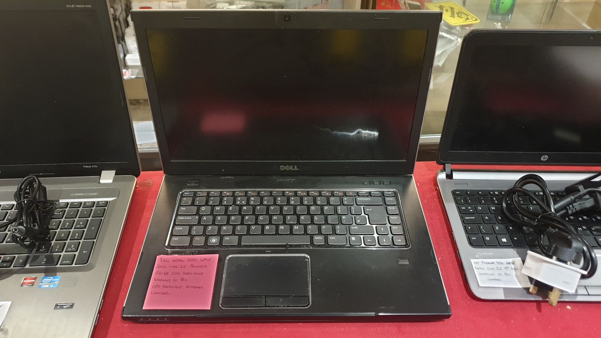 DELL VOSTRO 3550 LAPTOP INTEL CORE IS PROCESSOR, 250 GB SSD HARD DRIVE, LED BACKLIT KEYBOARD WITH