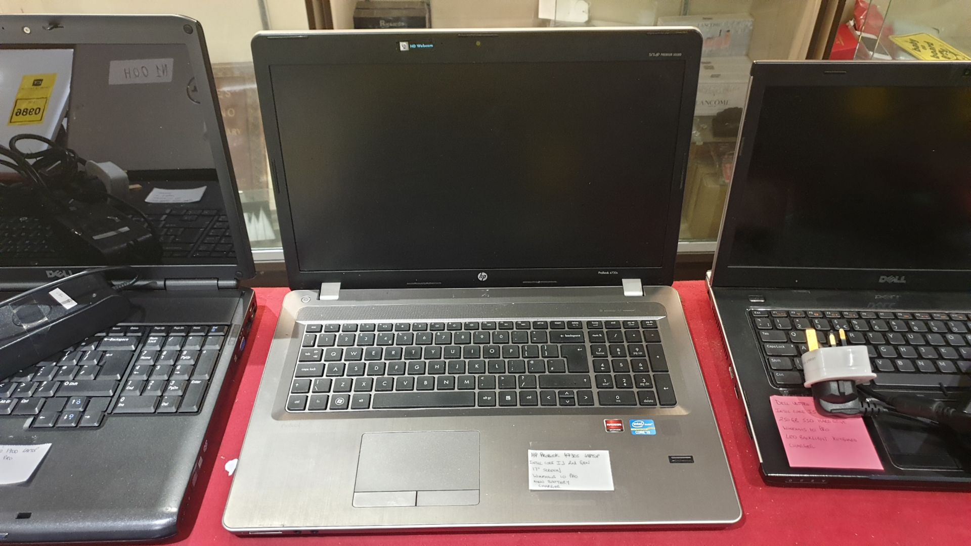 HP PROBOOK 4730S INTEL CORE I3 2ND GEN, 17" SCREEN WITH WINDOWS 10 PRO PLUS NEW BATTERY & CHARGER