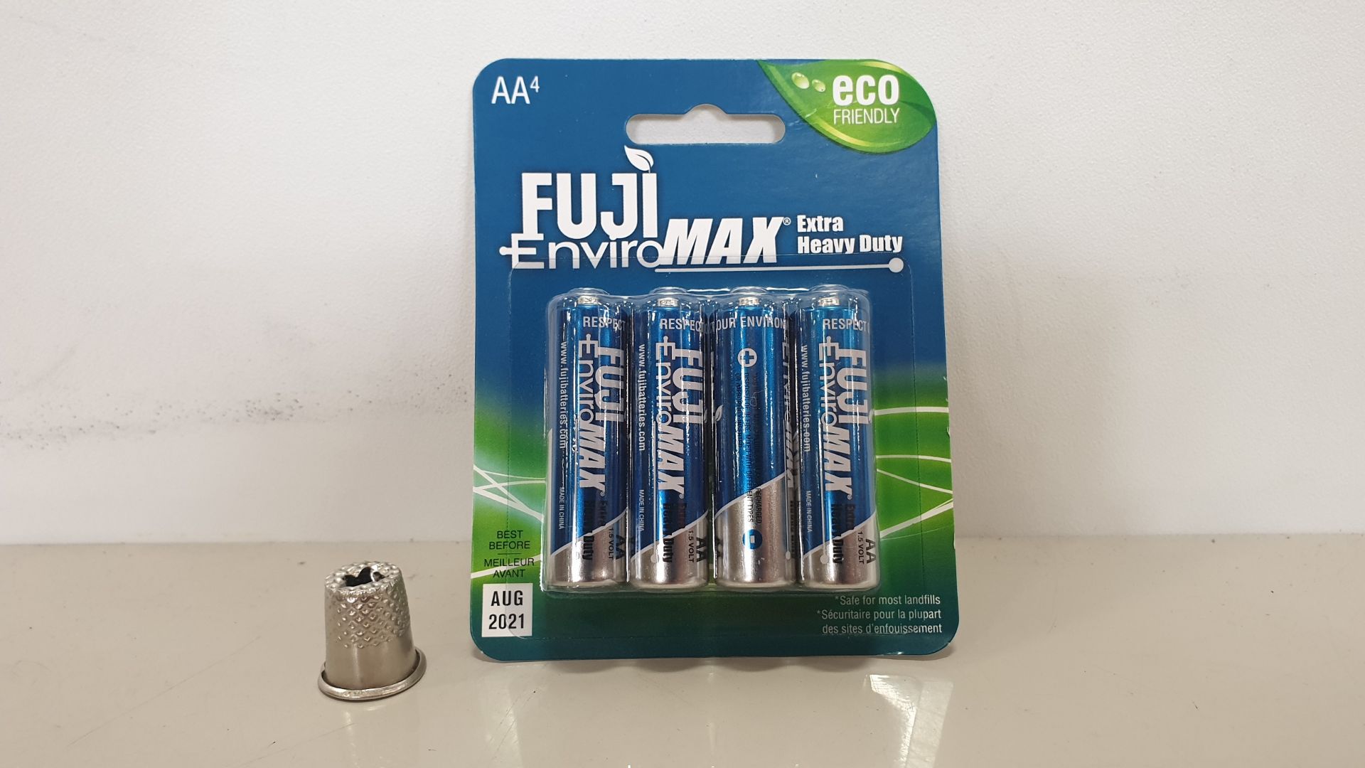 144 X BRAND NEW 4 PACK FUJI ENVIROMAX EXTRA HEAVY DUTY AA ECO FRIENDLY BATTERIES (RETAIL