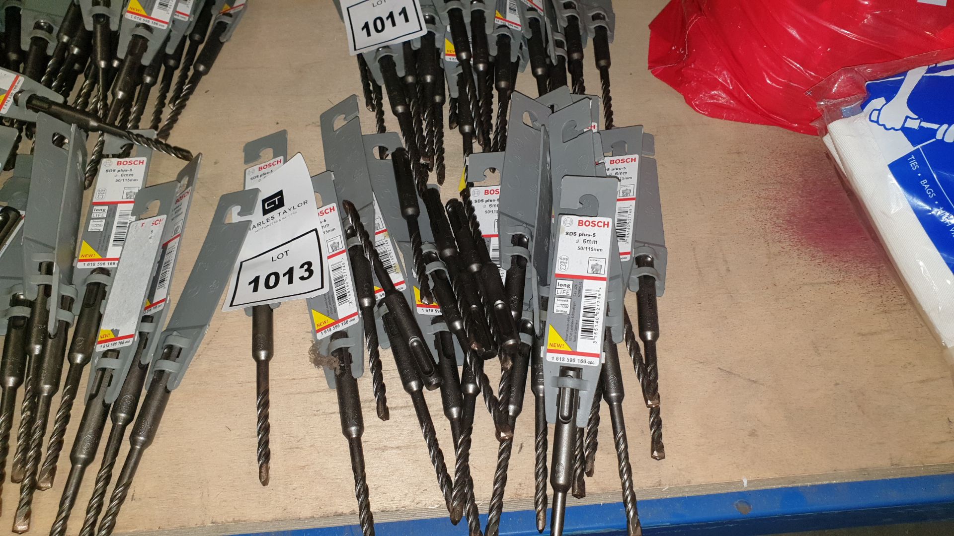 25 X BOSCH SDS PLUS-5 6MM DRILL BITS