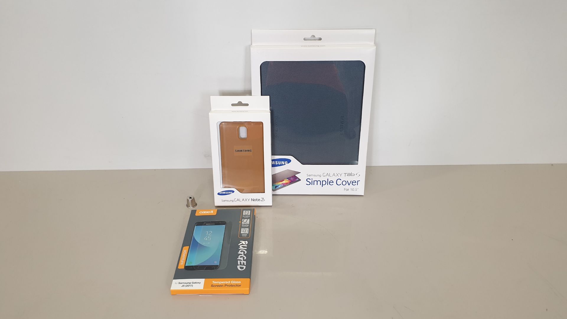 APPROX 37 X SAMSUNG GALAXY TAB S SIMPLE COVERS 10.5 / NOTE 3 COVER PLUS 100 X CASE-IT GALAXY J5 (