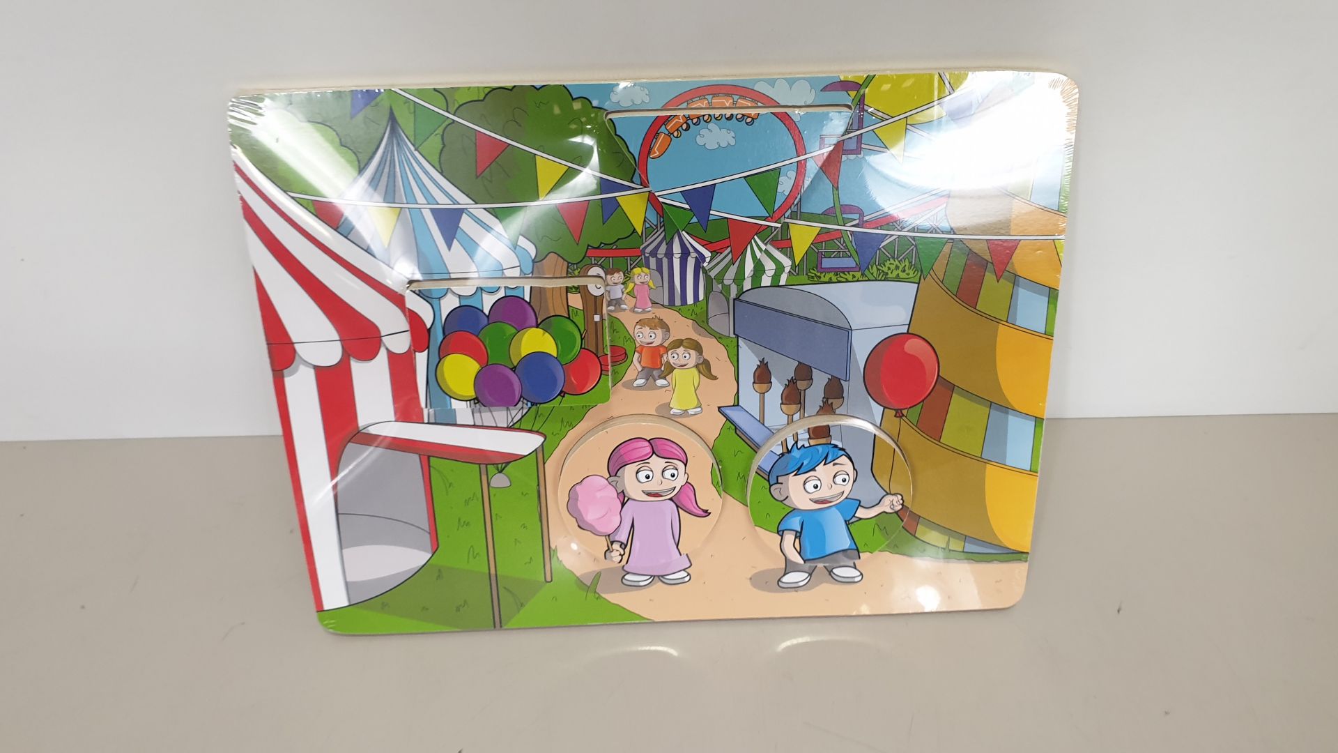 60 X EARLY LEARNING CARNIVAL DESIGN PUZZLES - IN 5 CARTONS