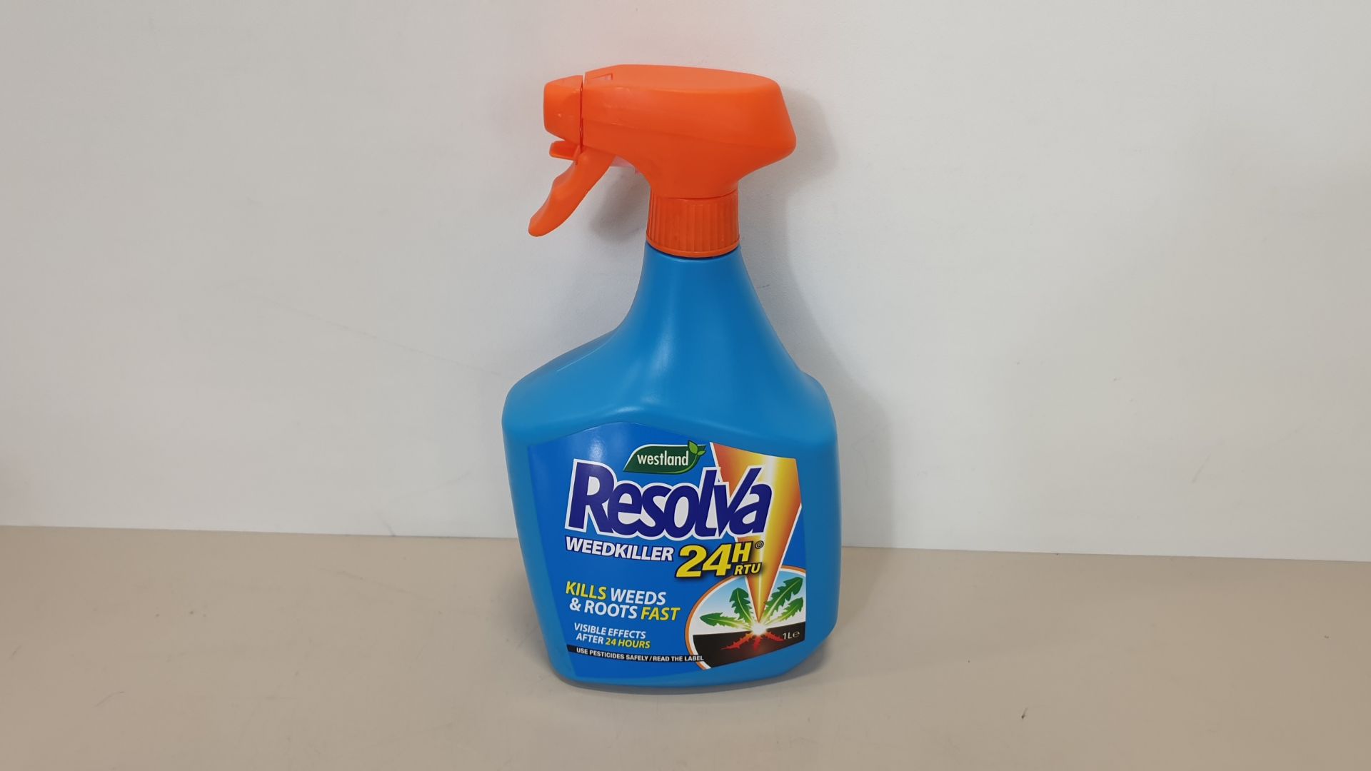 35 X BRAND NEW 1L WESTLAND RESOLVA WEED KILLER 24H RTU - IN 5 BOXES AND 5 LOOSE