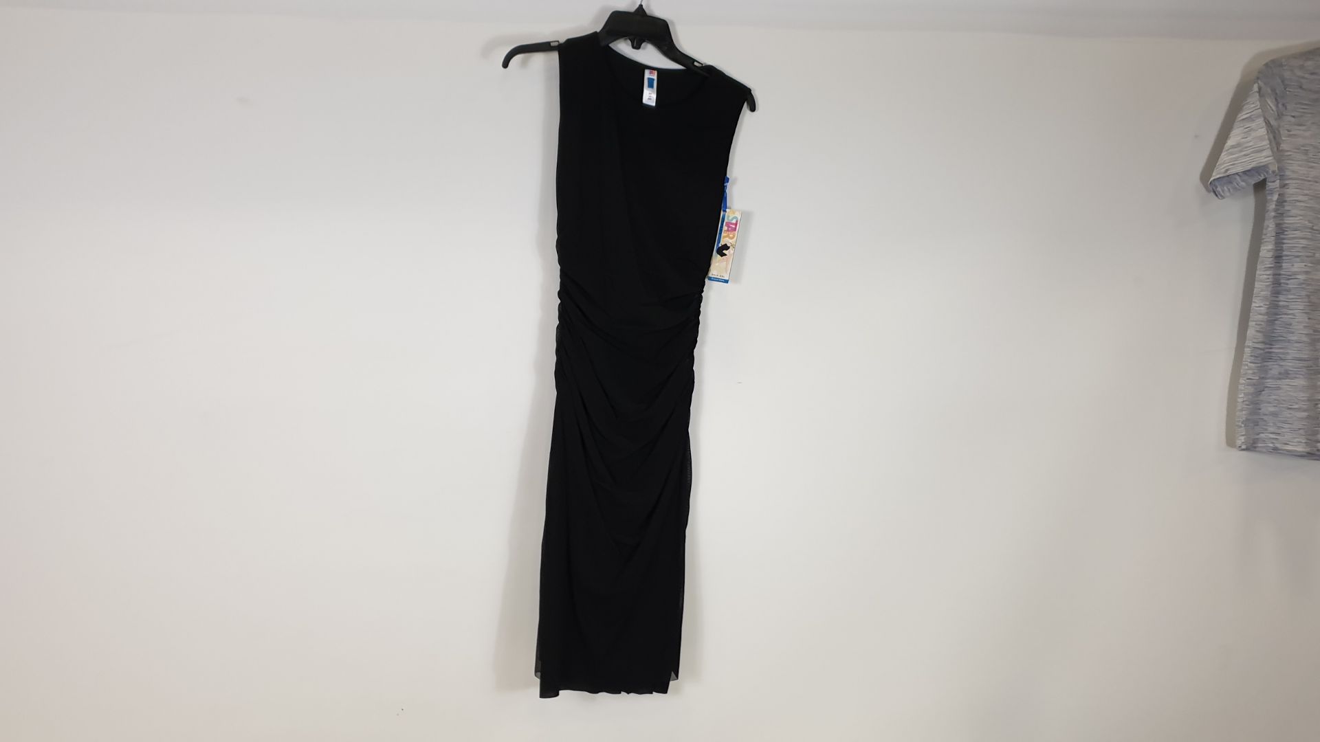 10 X BRAND NEW SPANX BLACK DRAPED DRESS SIZE M - RRP $1380.00