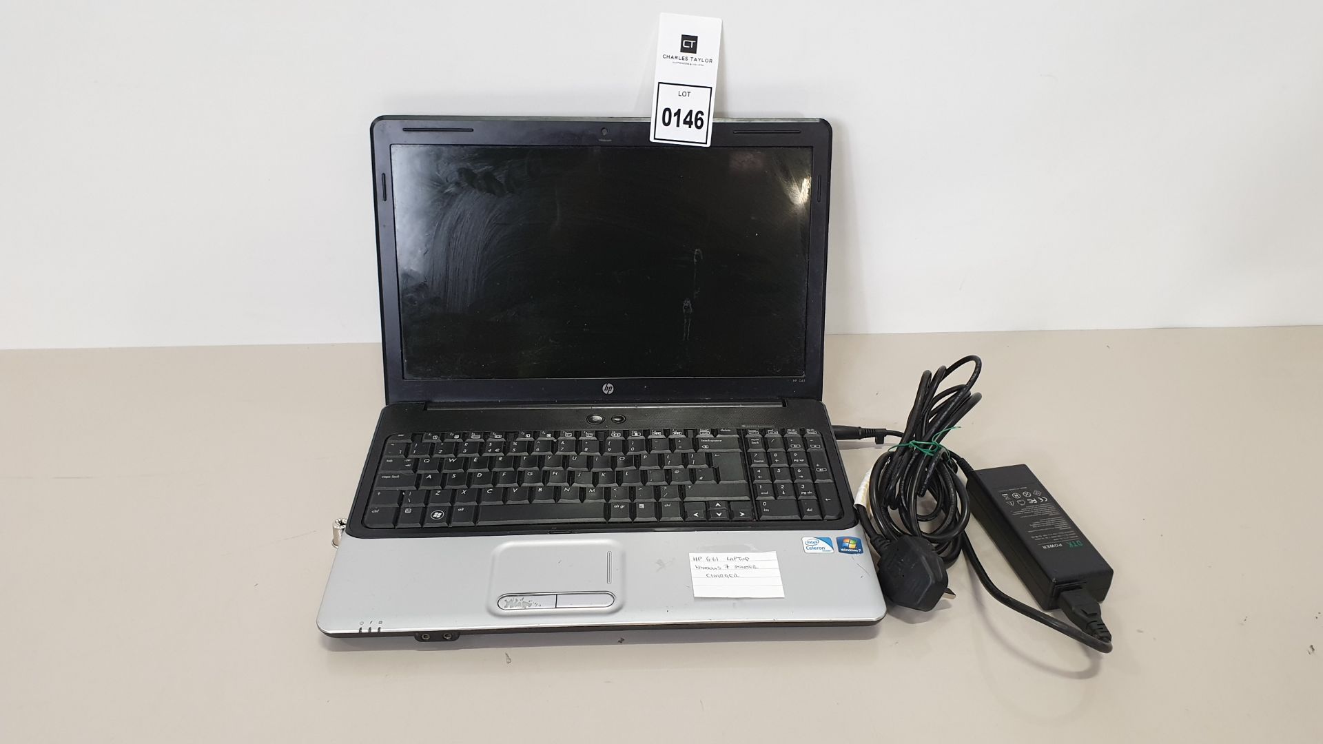 HP G61 LAPTOP WINDOWS 7 STARTER - WITH CHARGER