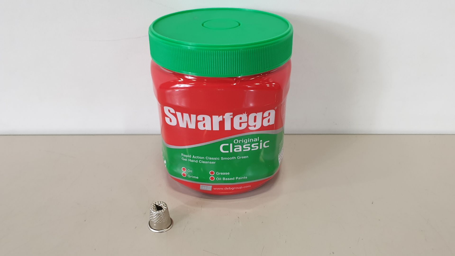 APPROX 160 X SWARFEGA ORIGINAL CLASSIC RAPID ACTION CLASSIC SMOOTH GREEN GEL HAND CLEANSER - ON