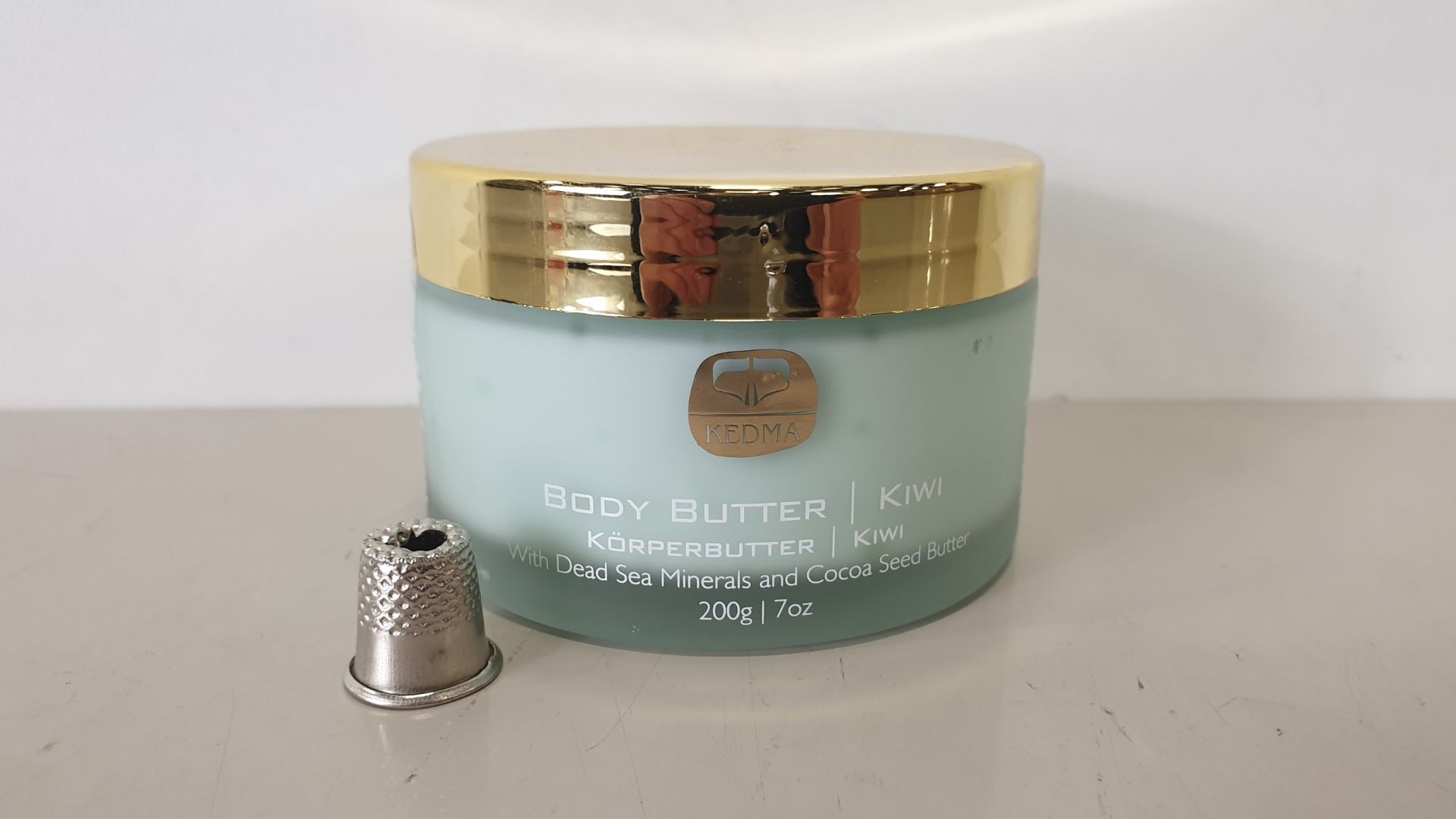 6 X BRAND NEW KEDMA BODY BUTTER / KIWI WITH DEAD SEA MINERALS AND COCOA SEED BUTTER - 200G RRP $