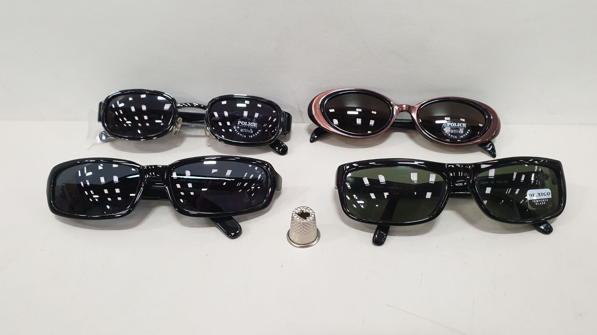 30 X ASSORTED BRAND NEW GENUINE POLICE SUNGLASSES IE. V2447/0508,S1334/0242 - IN 2 BOXES