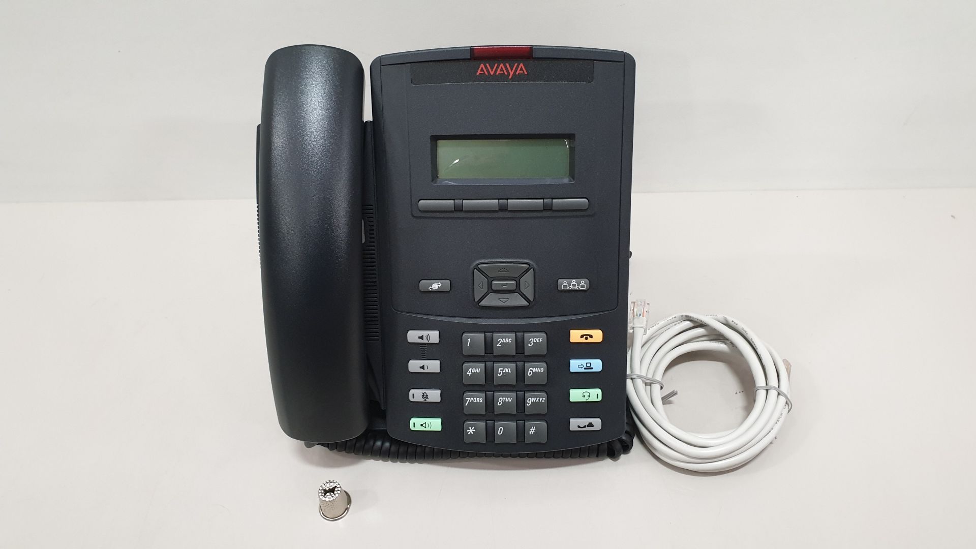 10 X BRAND NEW 1210 IP DESKPHONE, WITH ICON KEYCAPS, NO POWER SUPPLY (RoHS)