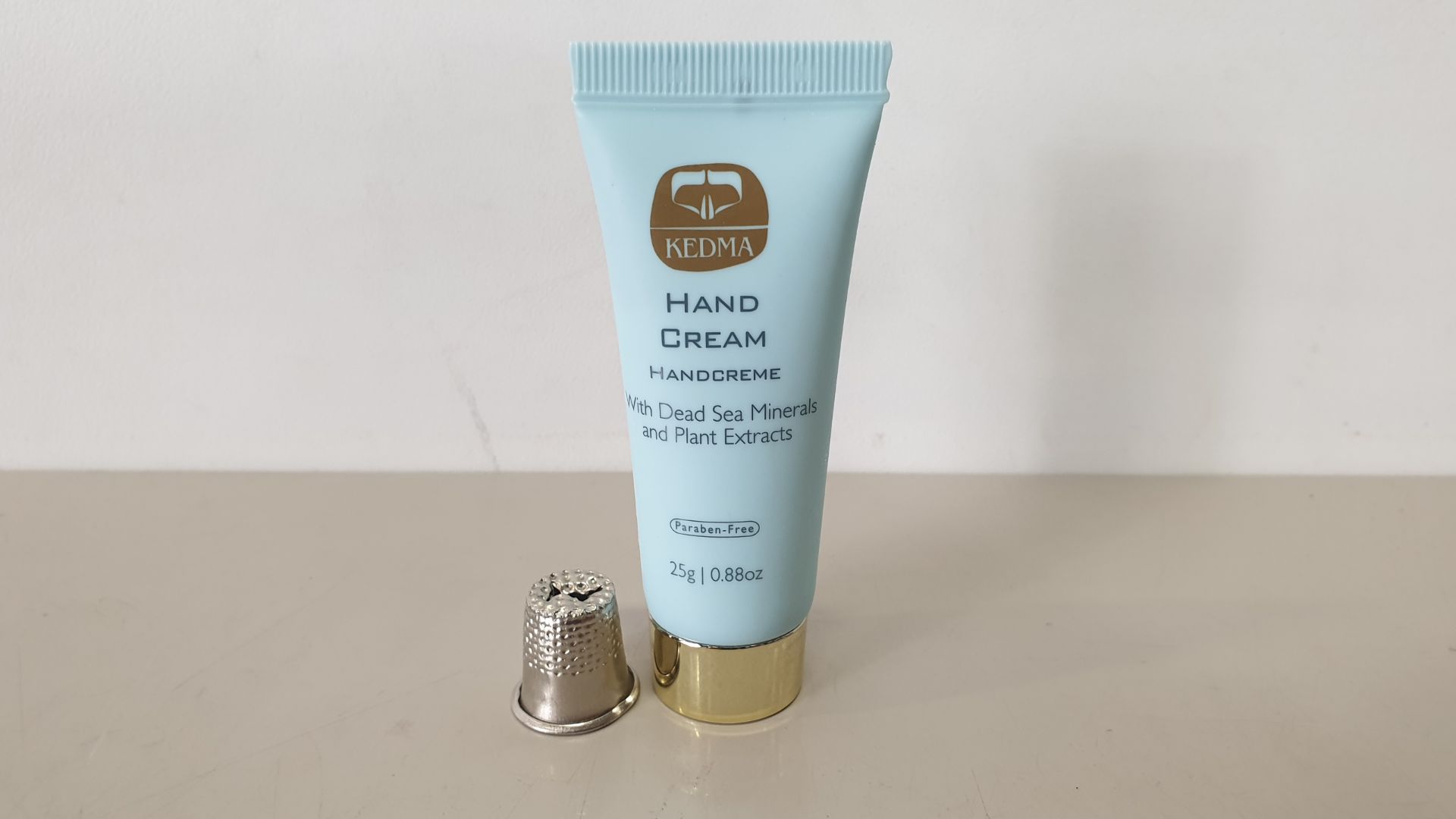 50 X BRAND NEW KEDMA HAND CREAM WITH DEAD SEA MINERALS AND PLANT EXTRACTS - 25G RRP $747.50
