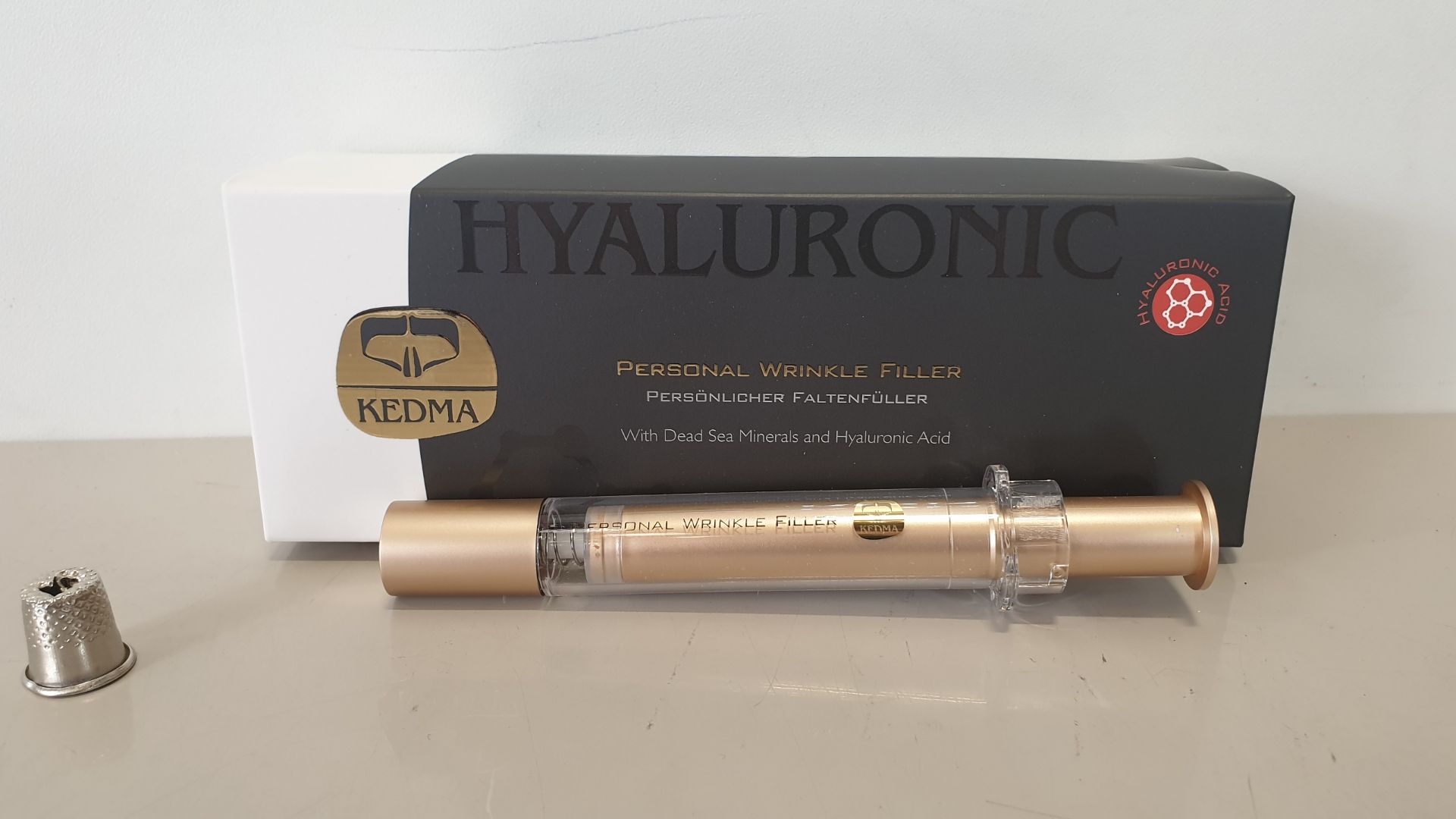 2 X BRAND NEW KEDMA HYALURONIC PERSONAL WRINKLE FILLER WITH DEAD SEA MINERALS AND HYALURONIC