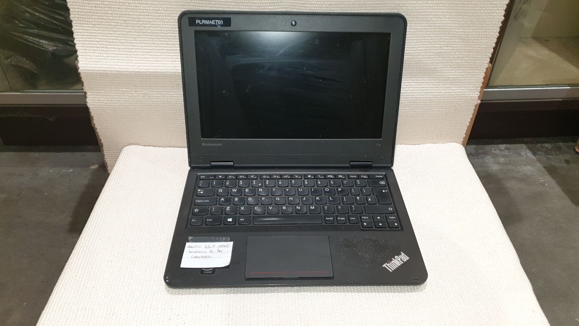 LENOVA 11 E LAPTOP WITH WINDOWS 10 PRO AND CHARGER