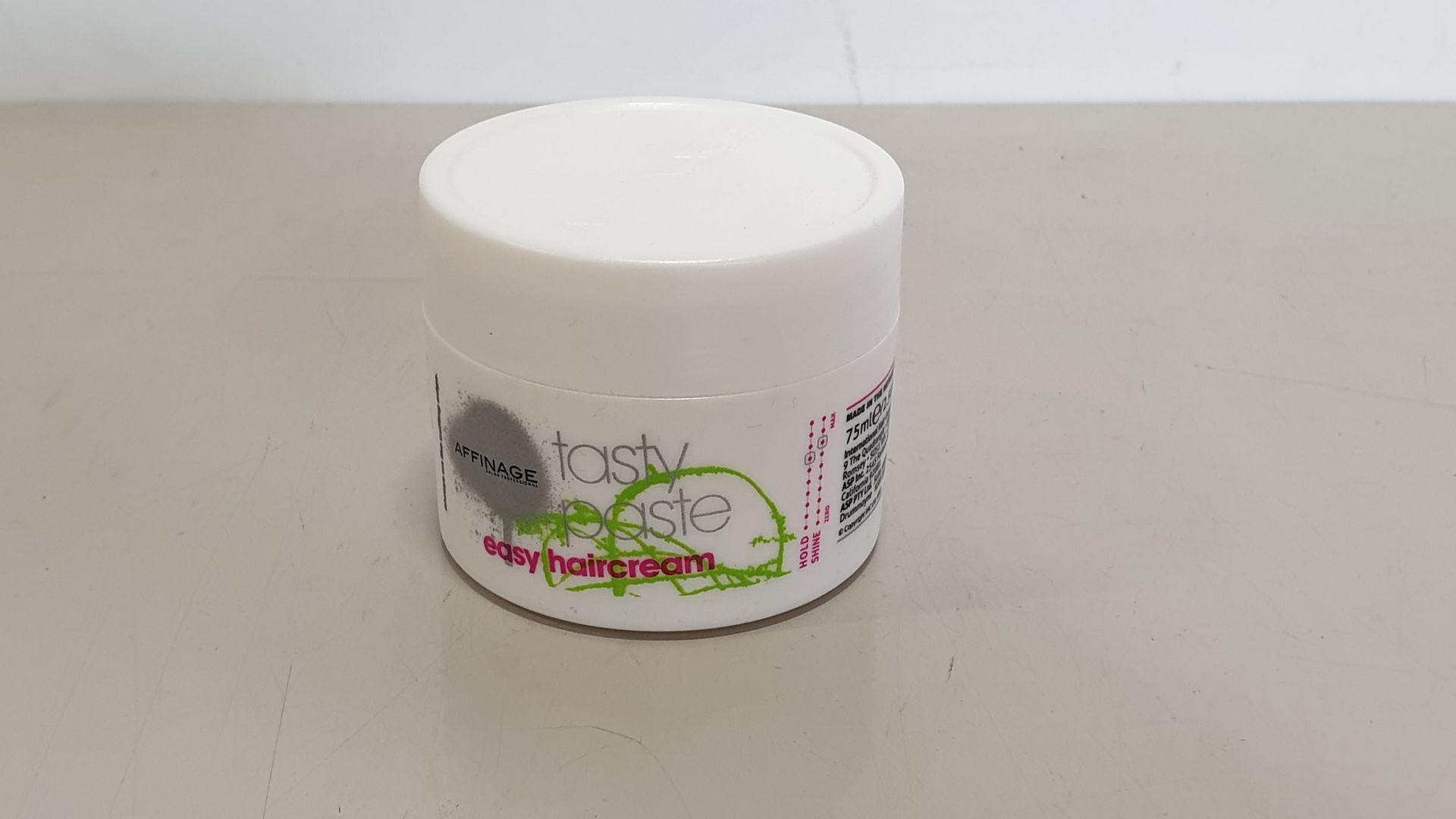 96 X AFFINAGE TASTY PASTE EASY HAIRCREAM 75 ML (PROD CODE (AP/TPASTE-75) - RRP £8.95 EACH TOTAL £859