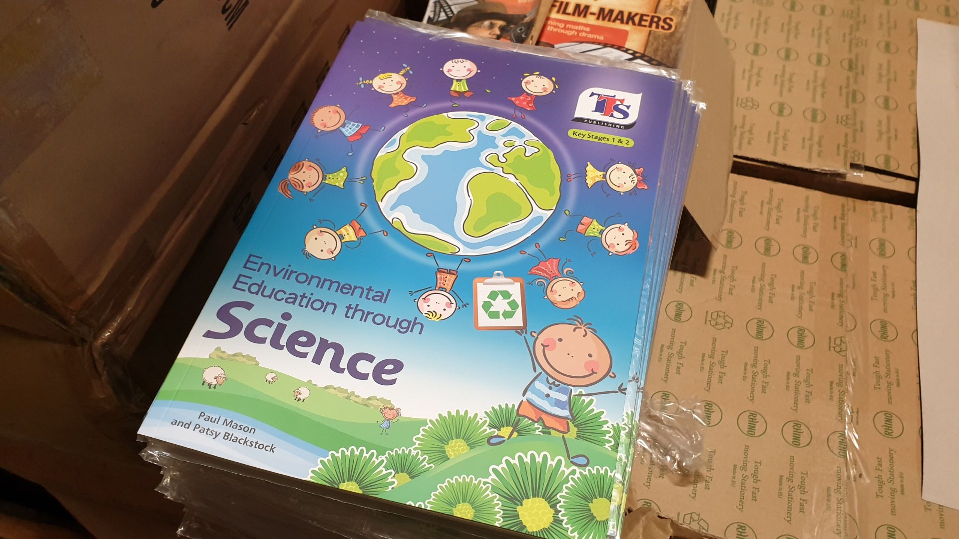 APPROX 230 X BRAND NEW COPIES OF ENVIRONMENTAL EDUCATION THROUGH SCIENCE PUBLICATIONS - IN 4 BOXES