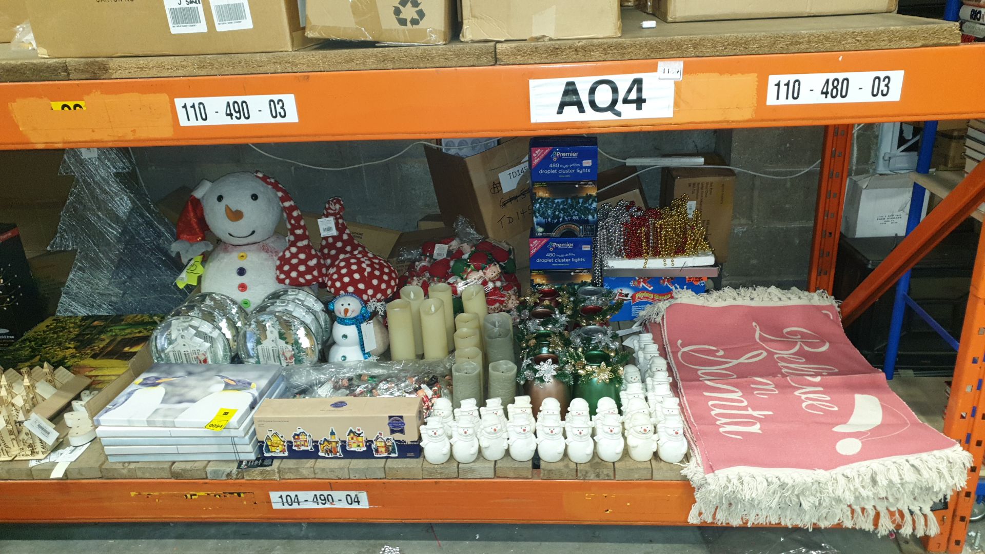 APPROX 100 PIECE MIXED PREMIER CHRISTMAS LOT CONTAINING 6.9M BOXED 480 MULTI ACTION DROPLET