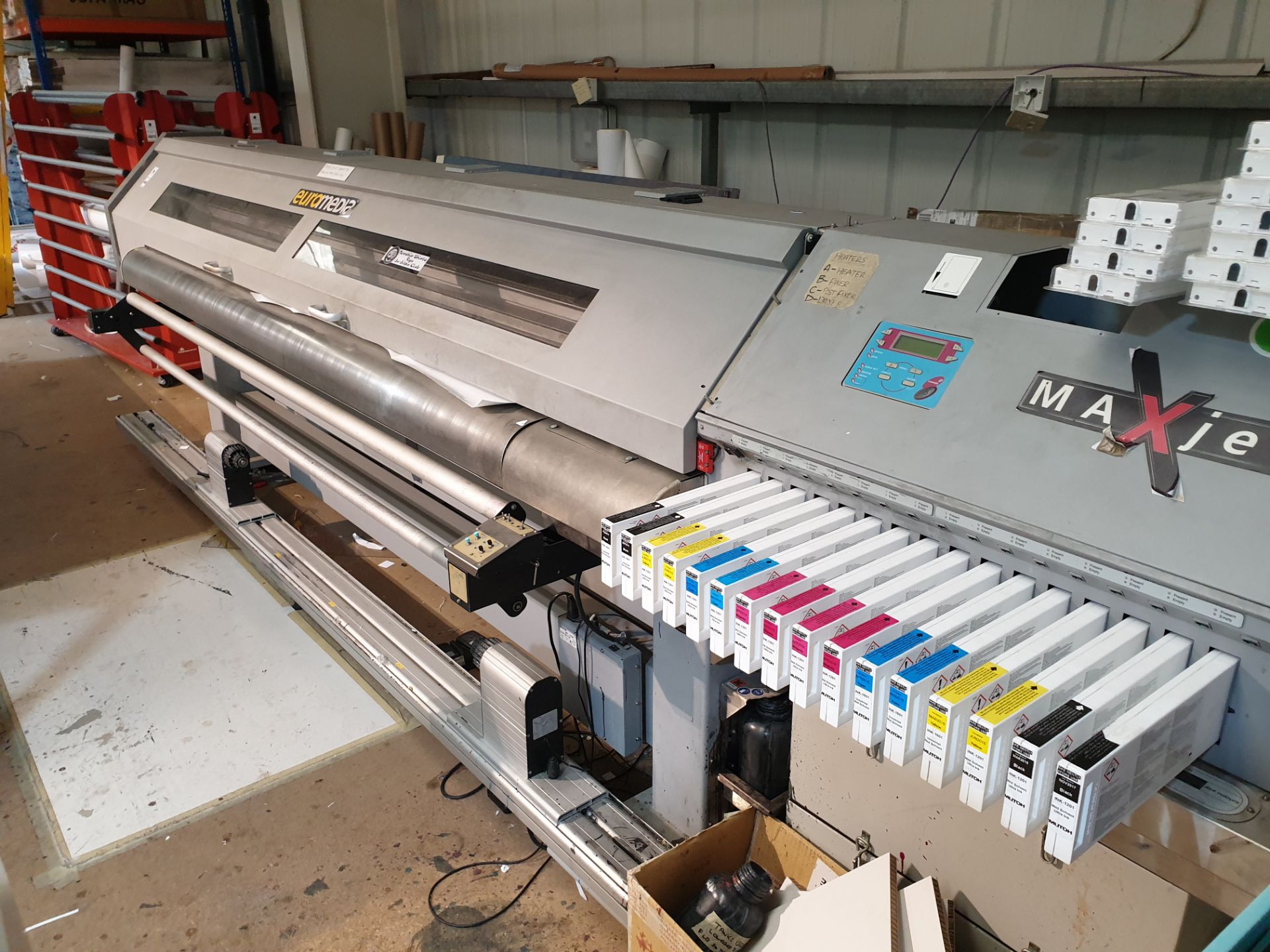 MUTOH SPITFIRE SERIAL NO. MSK28403, YR 2008 - Image 3 of 3