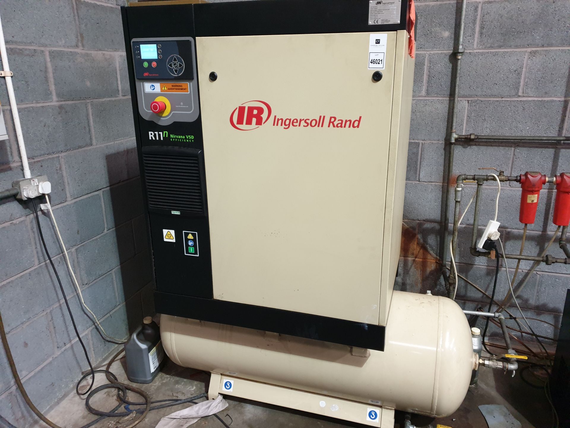 INGERSOL RAND R11N A10 272 COMPRESSOR, SERIAL NO. UCV1010085, YR 2015