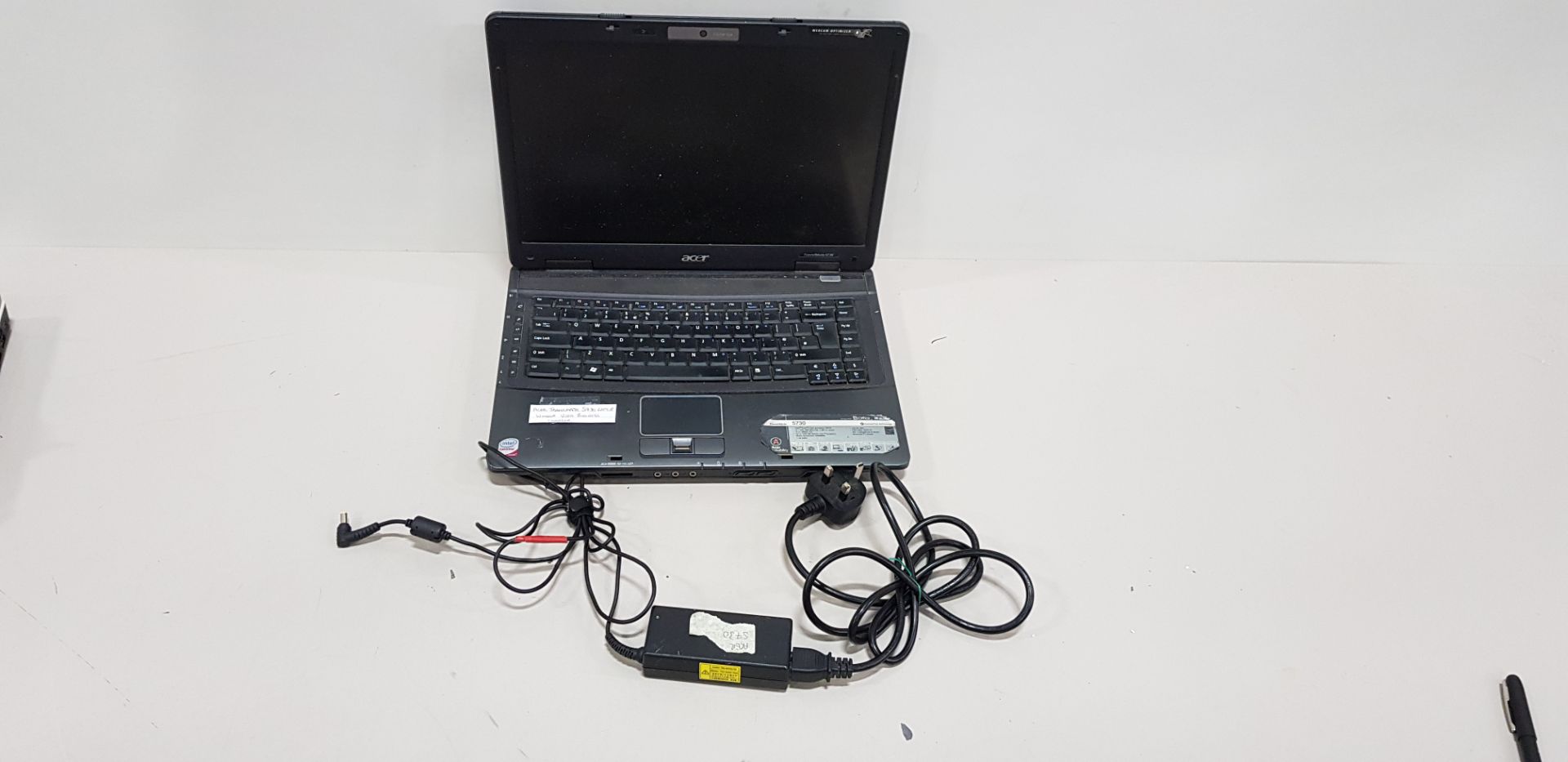 ACER TRAVELMATE 5730 LAPTOP WINDOWS VISTA BUSINESS INCLUDES CHARGER
