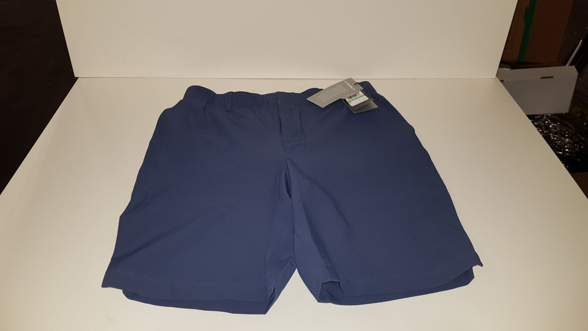 10 X BRAND NEW WOMENS UNDER ARMOUR SHORTS IN BLUE 9" SHORT SIZE 8